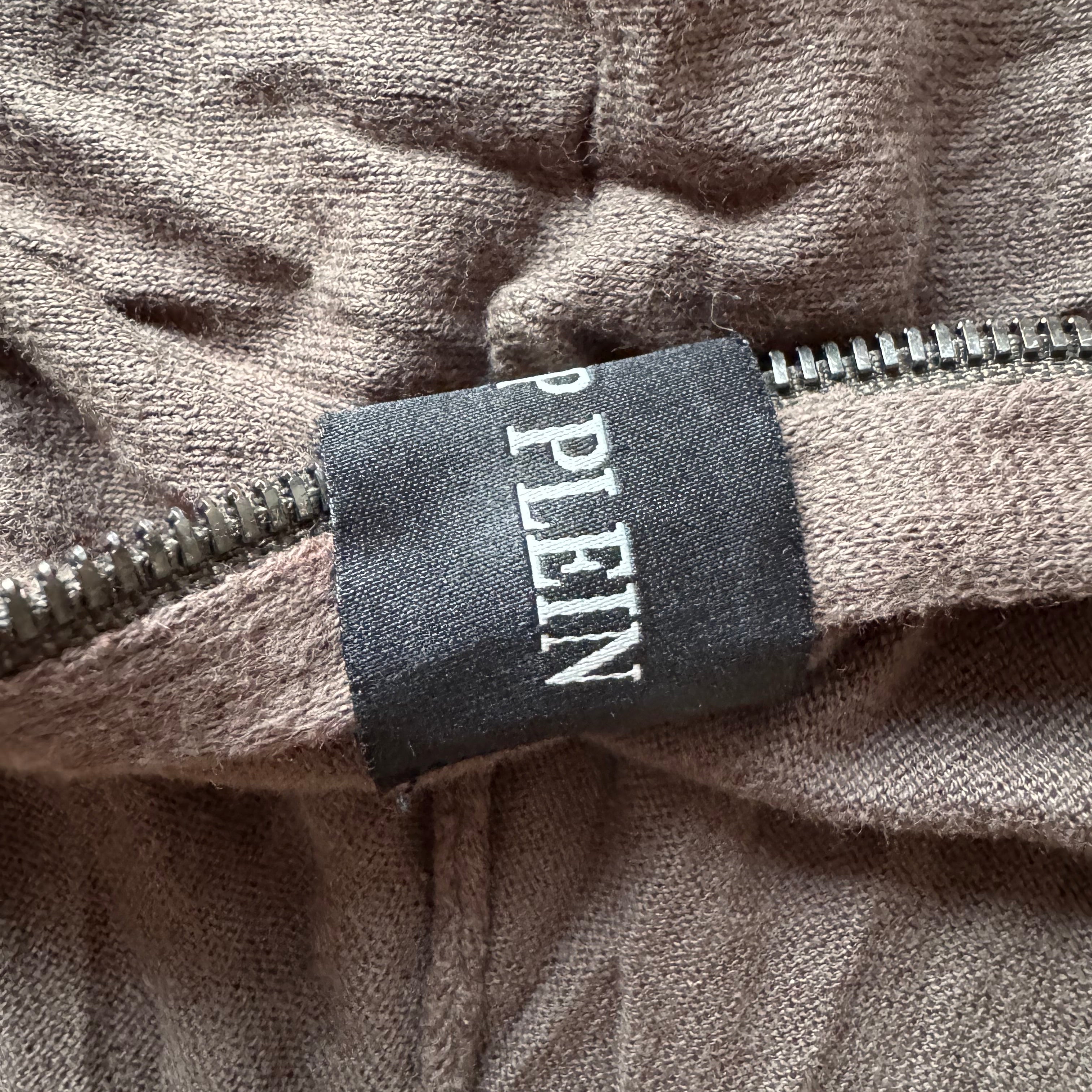 Philipp Plein Rhinestone Zip Up