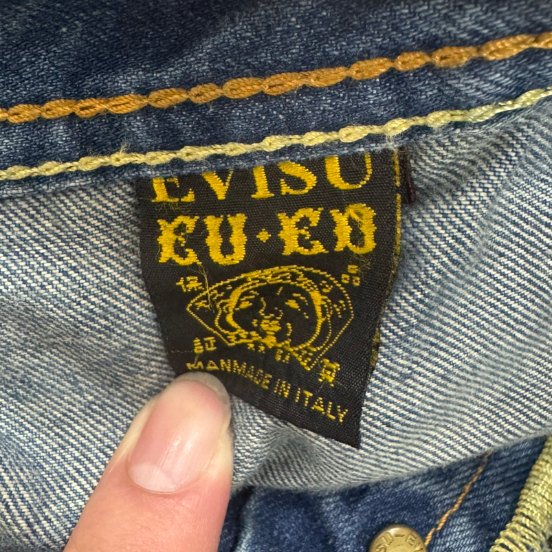 Evisu EU denim jeans
