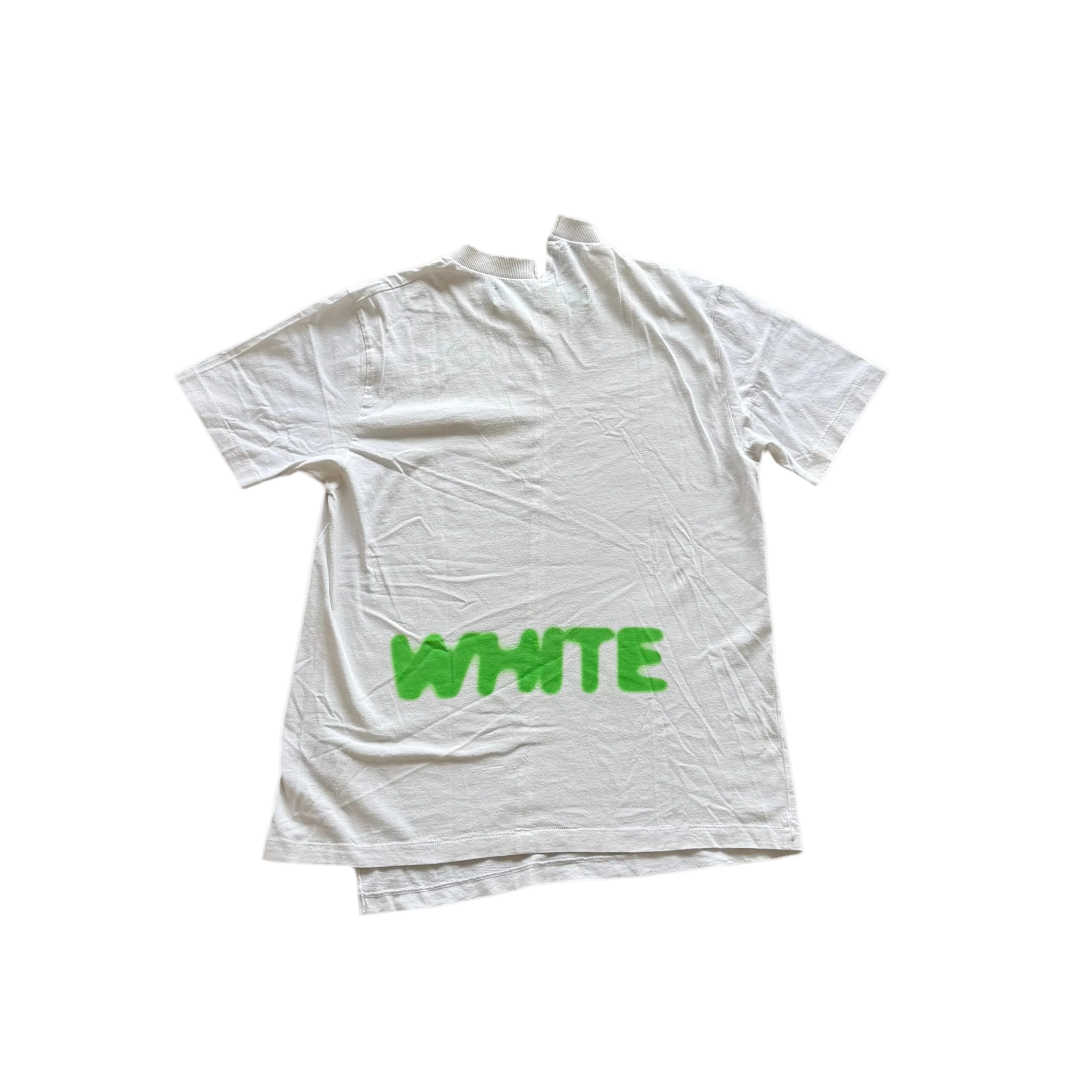 Off white Asymmetric Tee