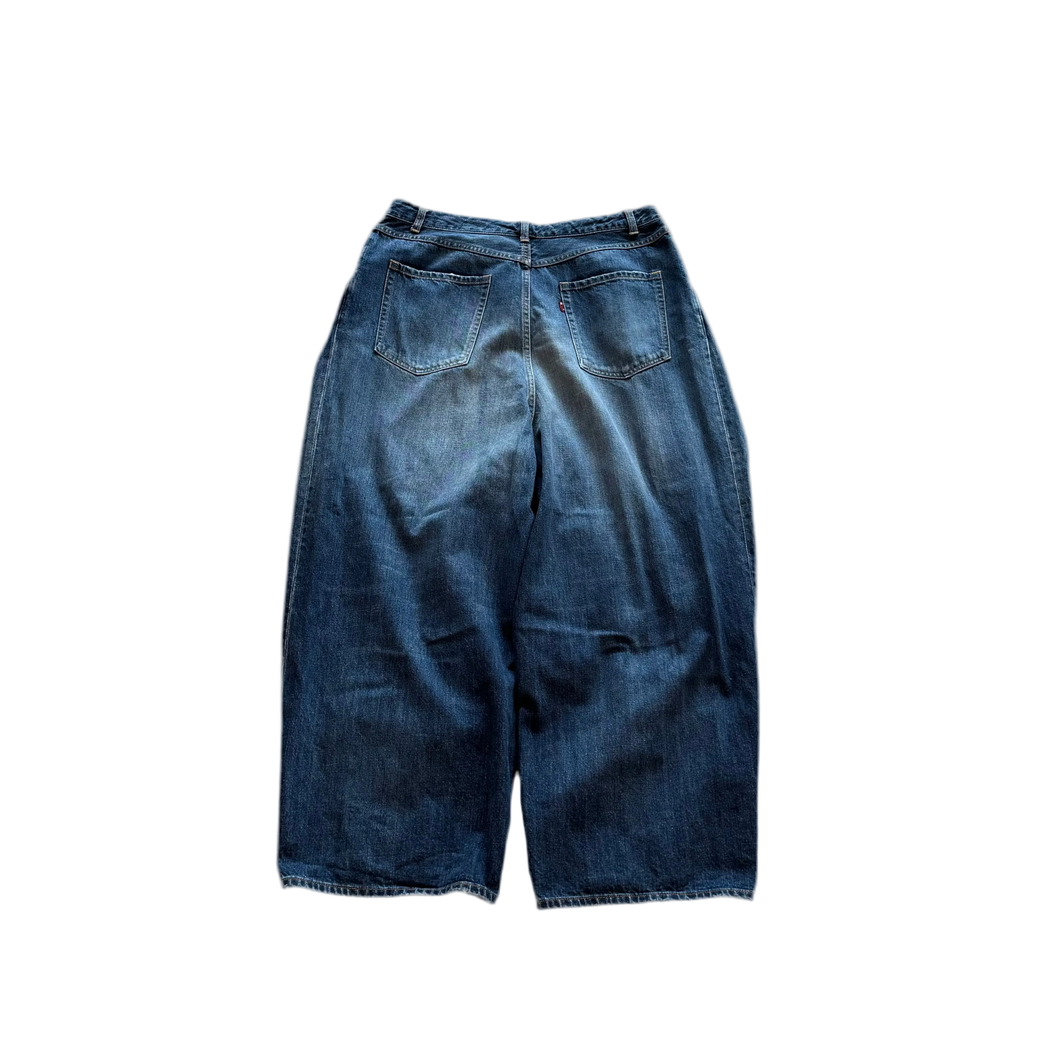 Needles H.D. 12oz fatigue denim trousers