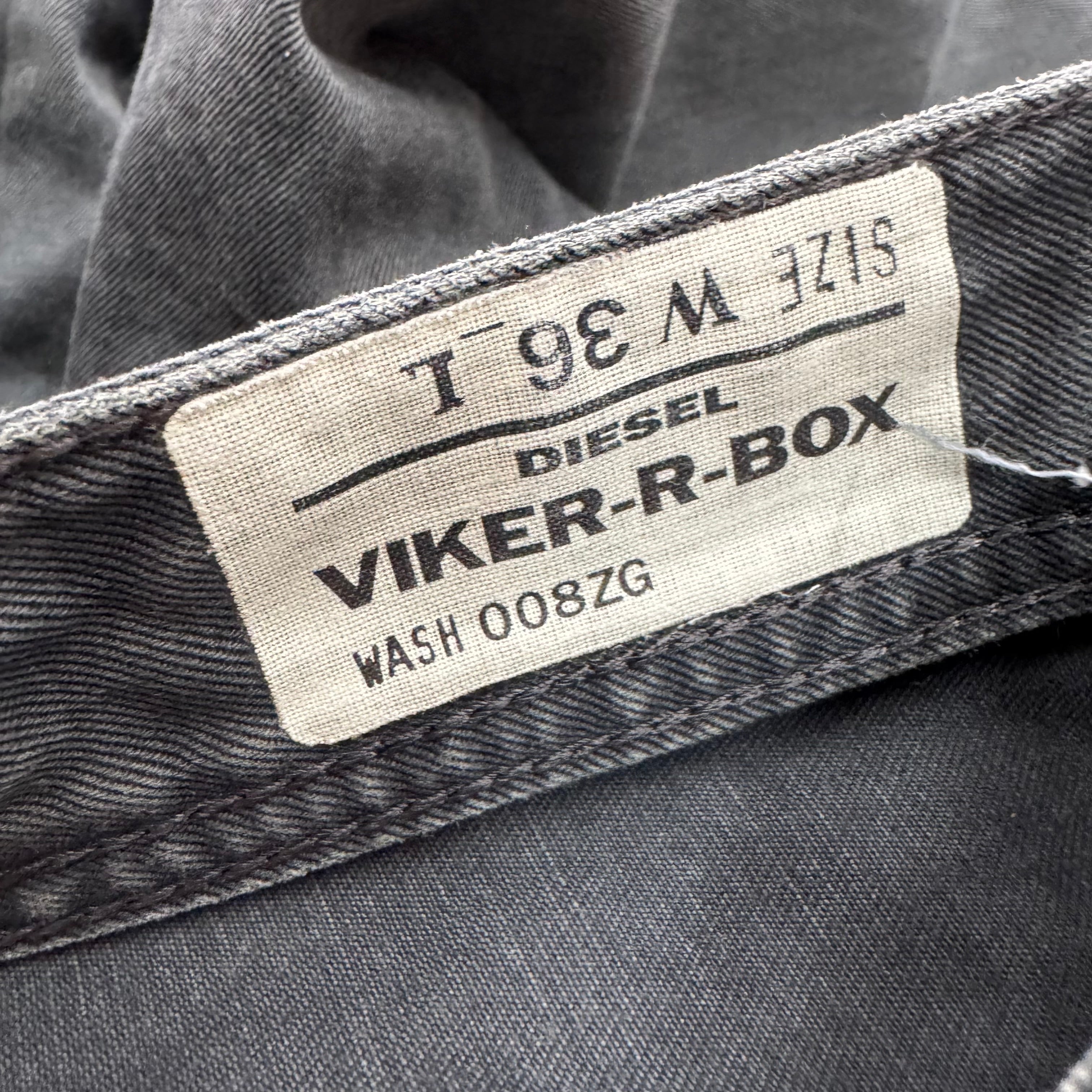 Diesel Viker R Box Low Waisted Jeans