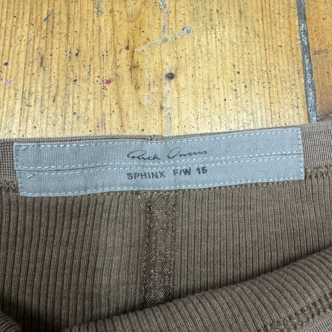 Rick Owen FW15 Sphinx dress