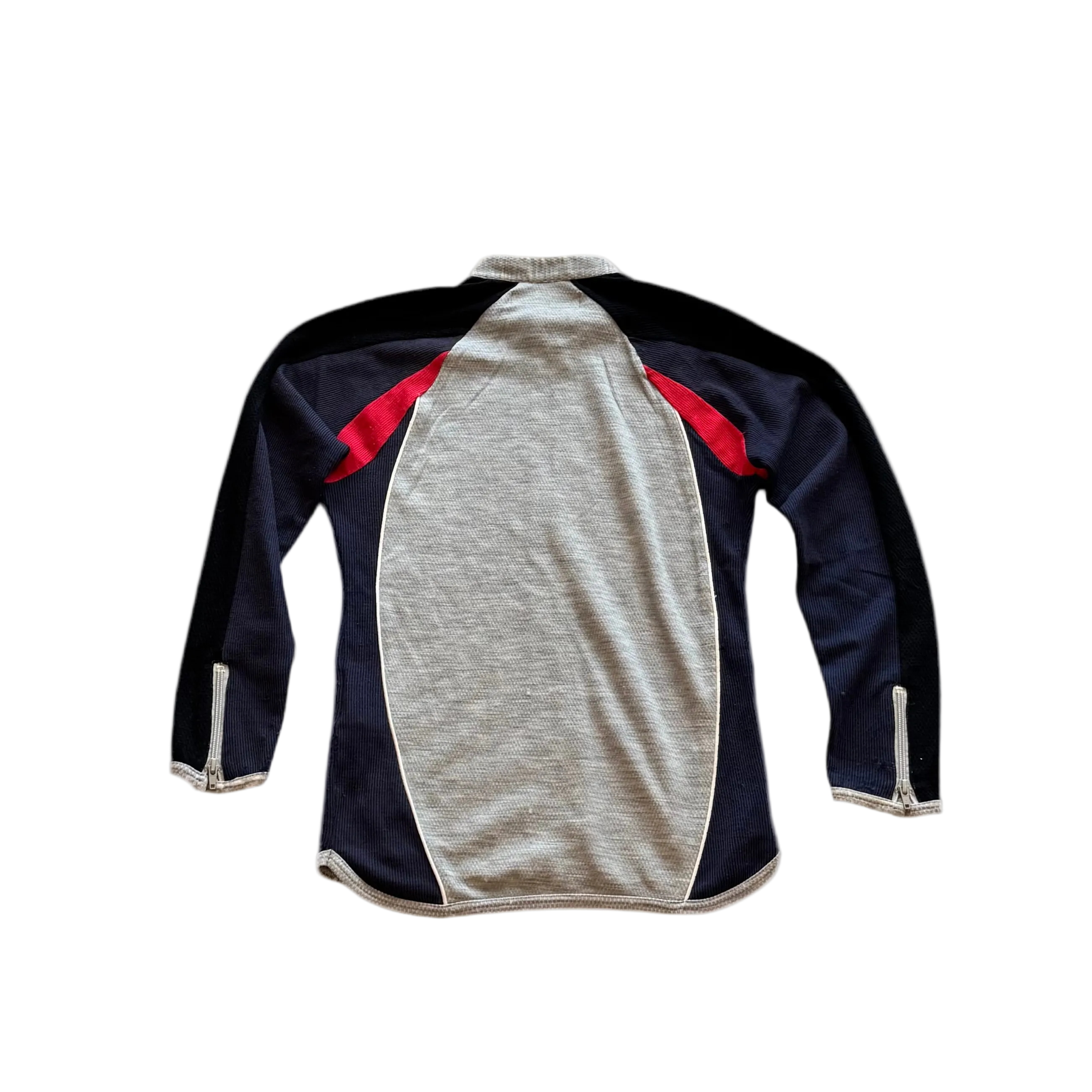 Comme des Garcon Shirt knit sports zip up jacket