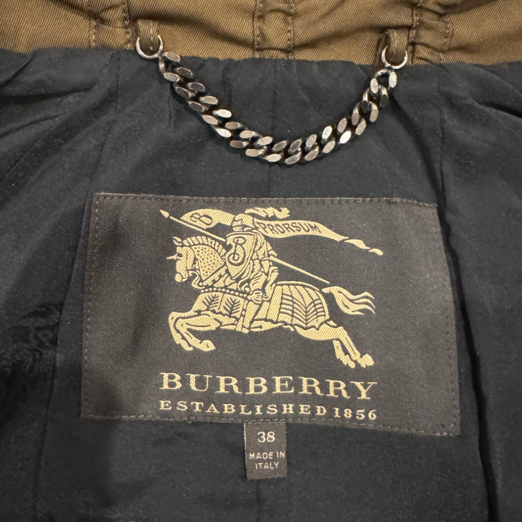Burberry High Neck Trench Coat
