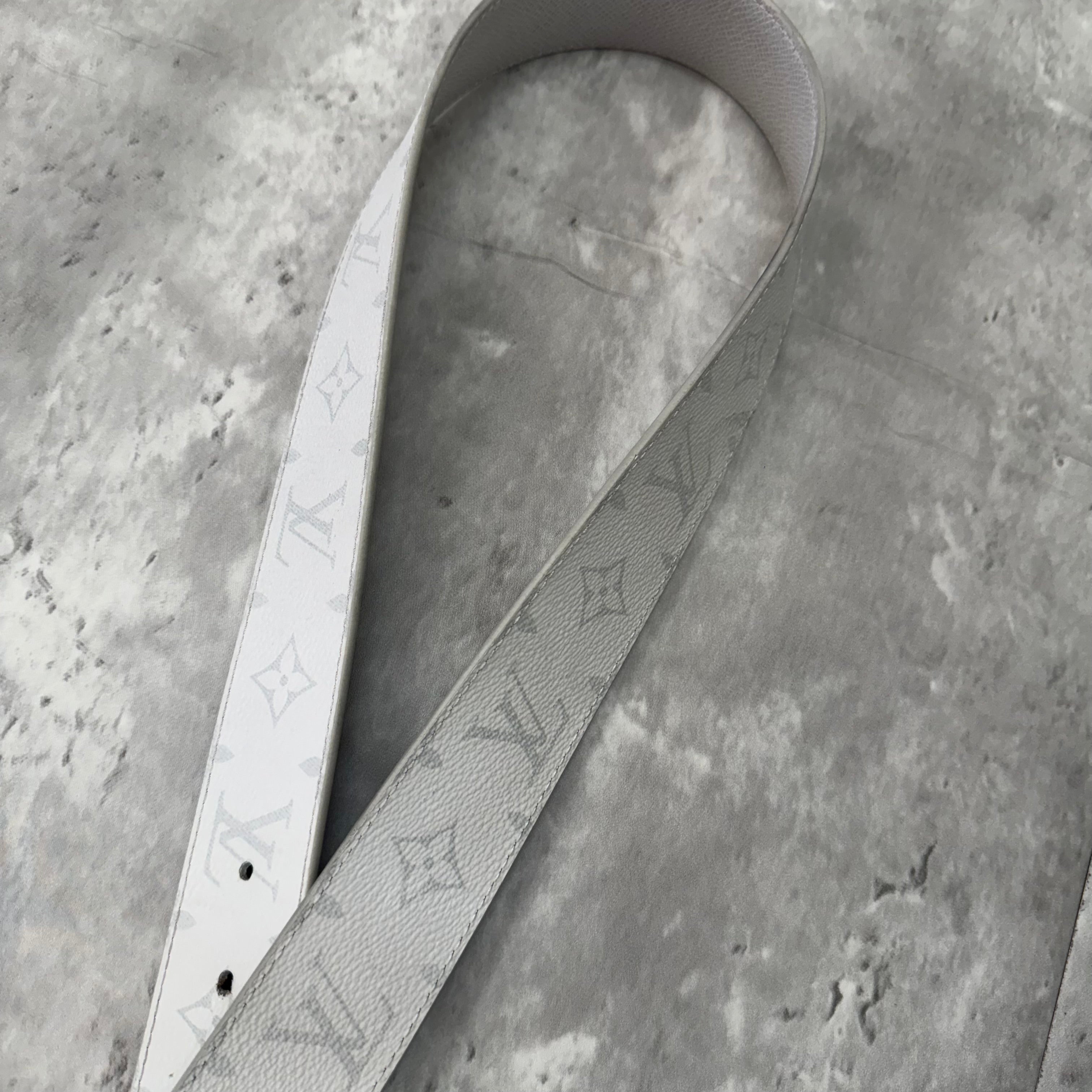 Louis Vuitton Emblem Embossed Belt