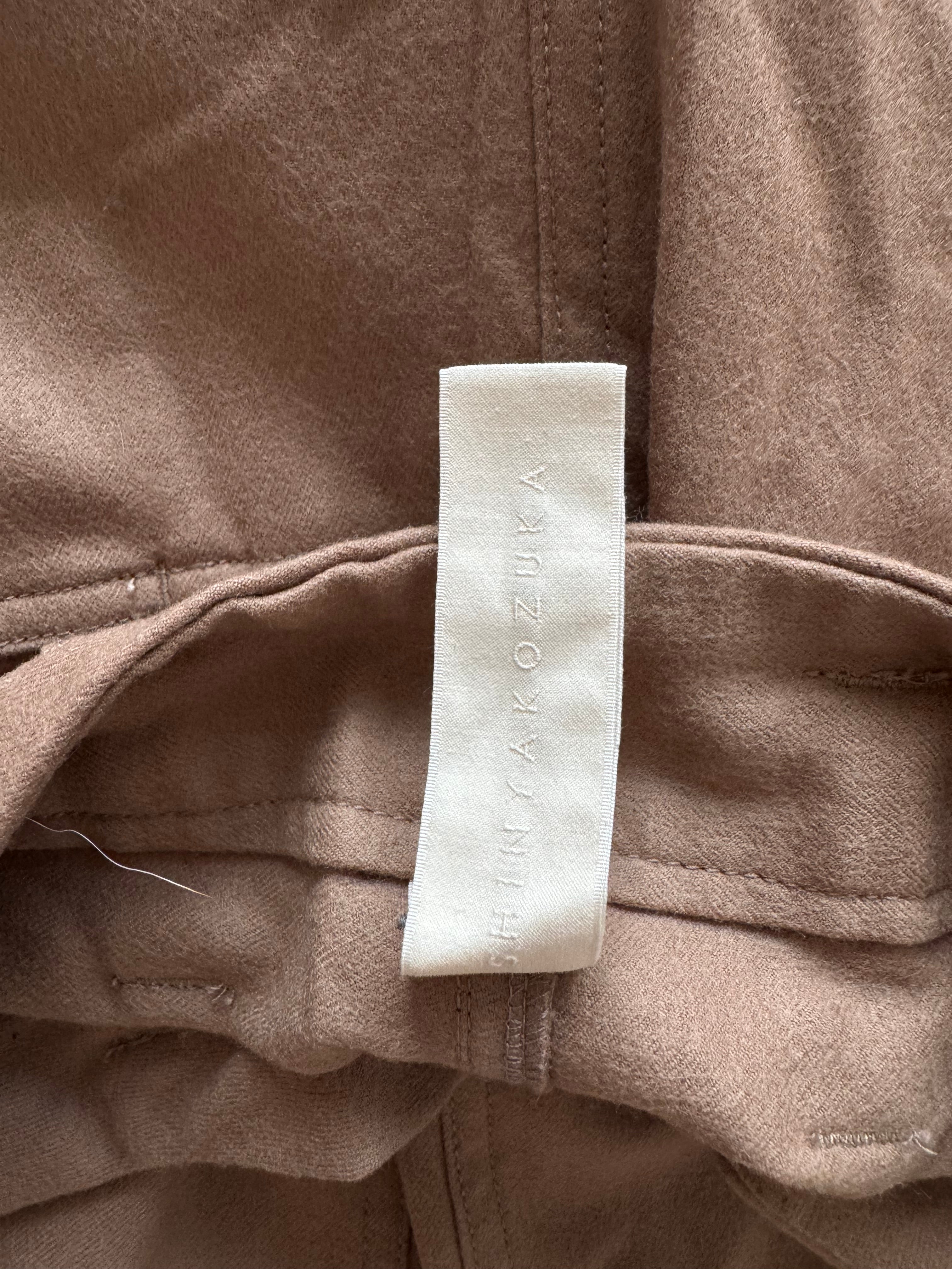 Shinya Kozuka wool wide trousers