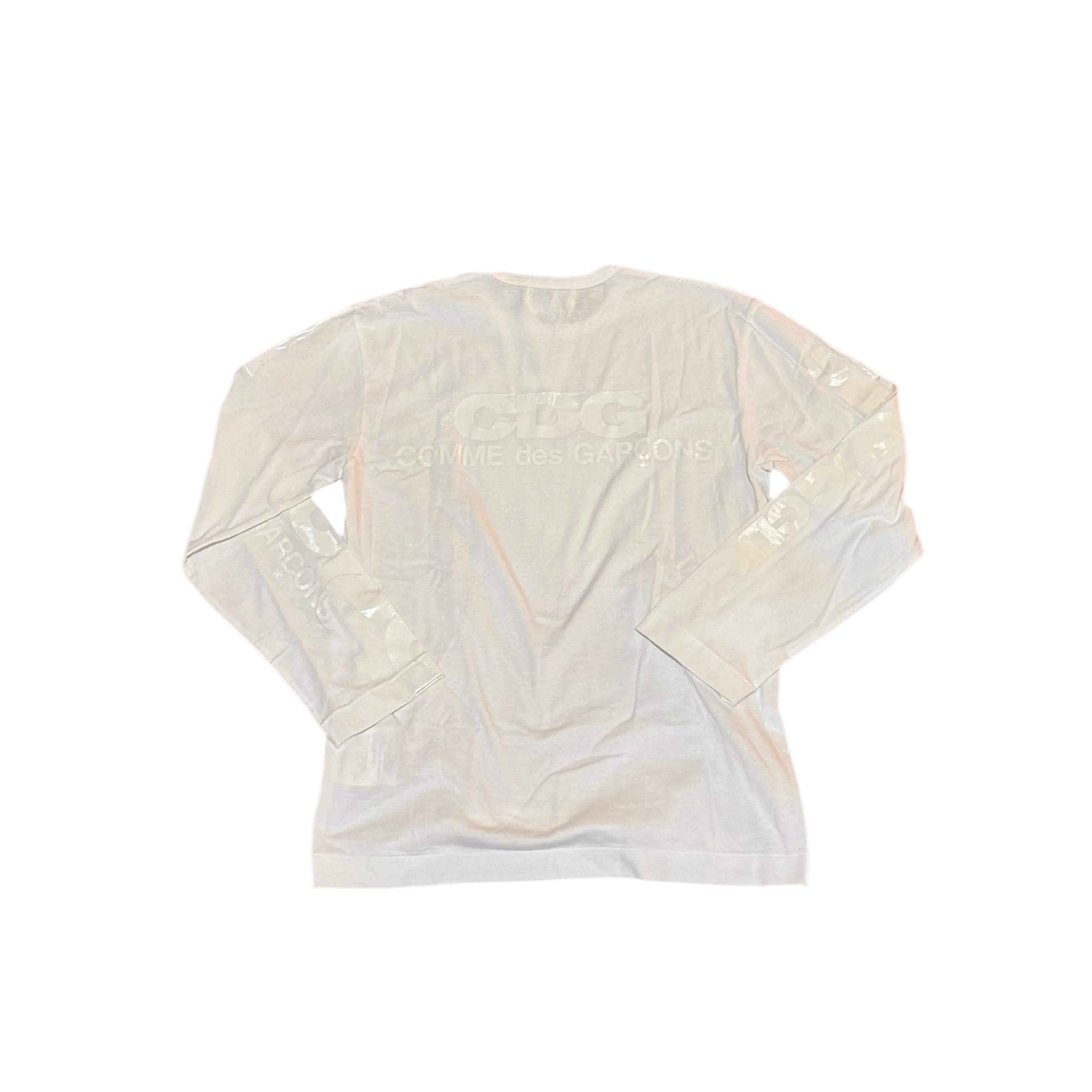 CDG logo long sleeve top