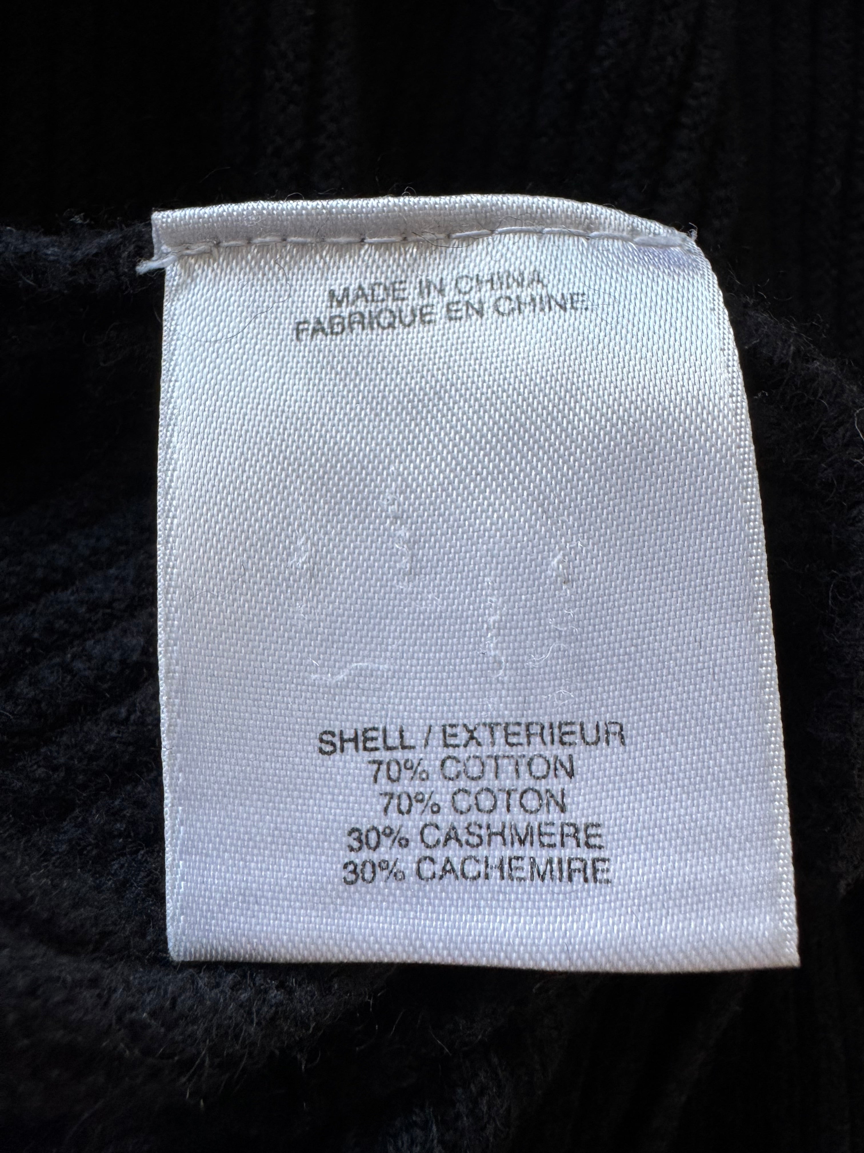 Helmut Lang knit black sweater