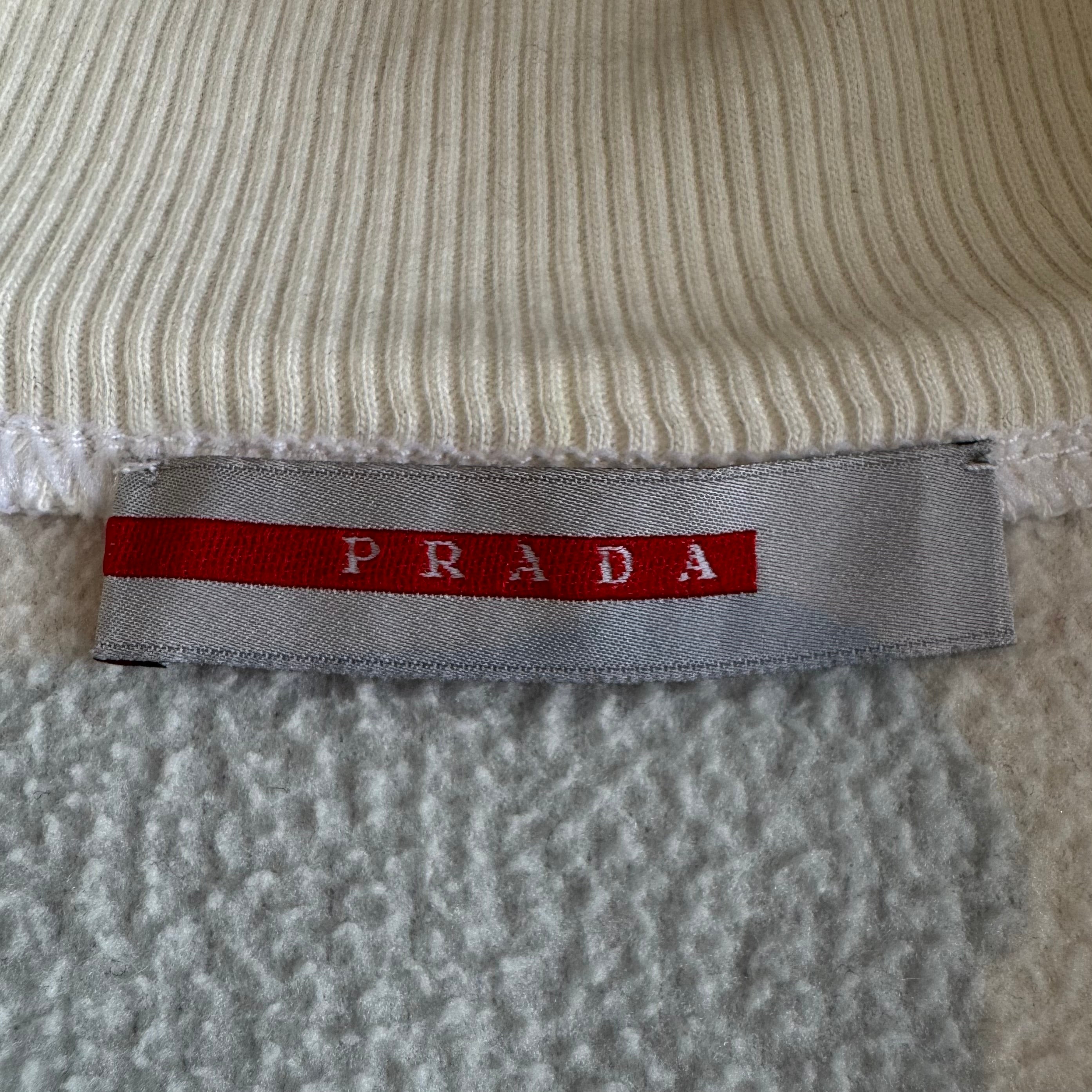 Prada Fleece Zip Up