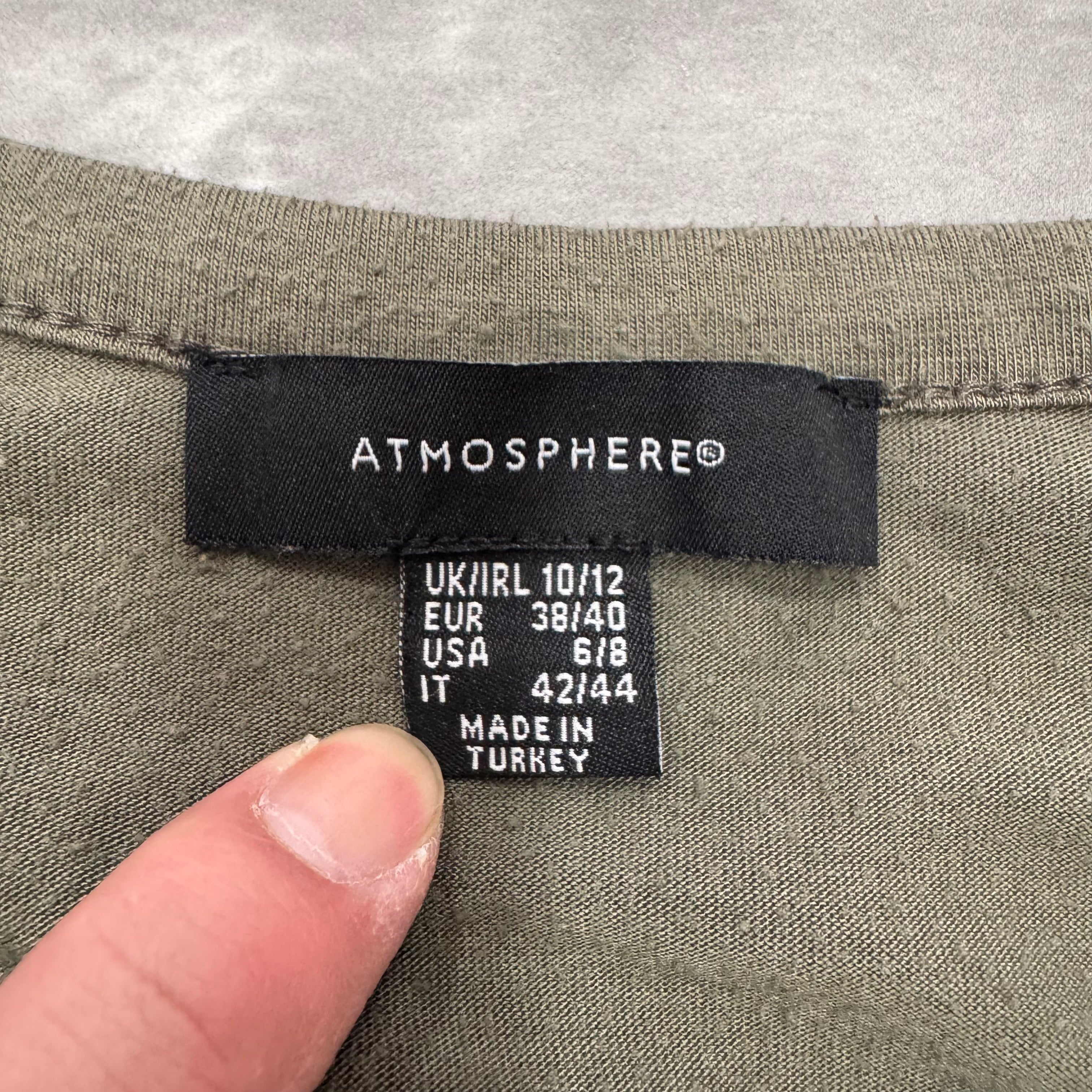Atmosphere V-neck Loop Tee