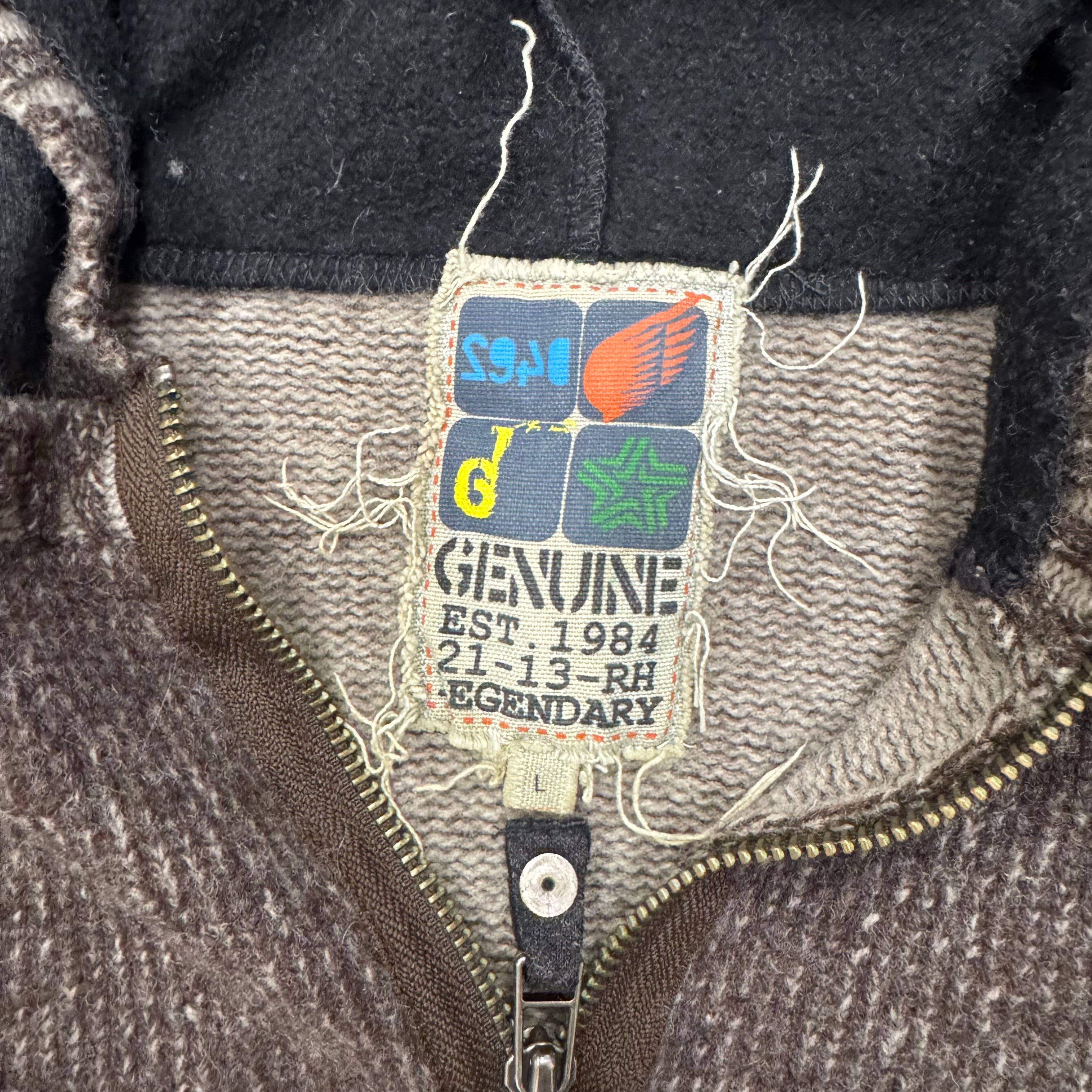 Vintage Quarter-Zip Hoodie