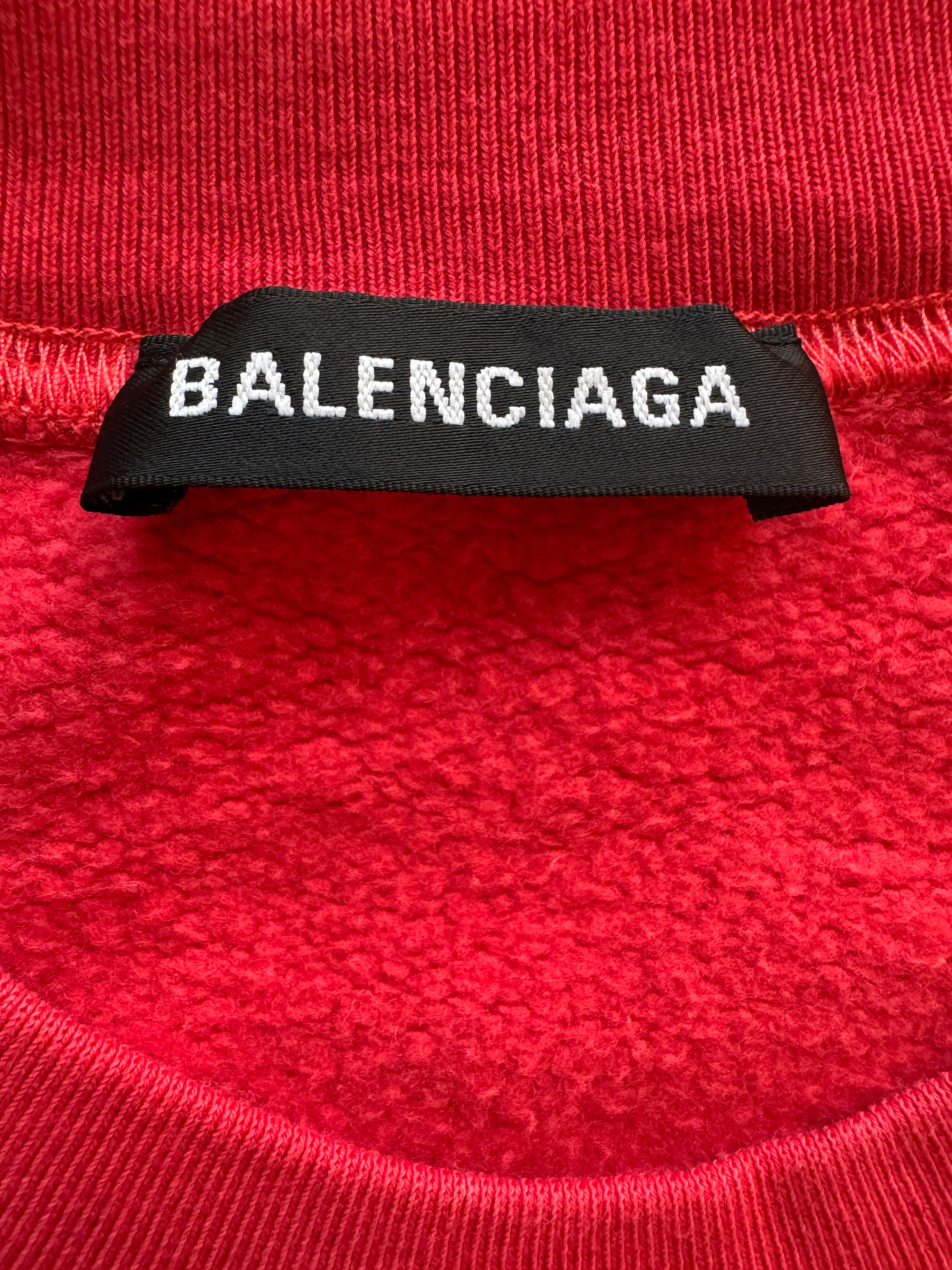 Balenciaga logo sweater