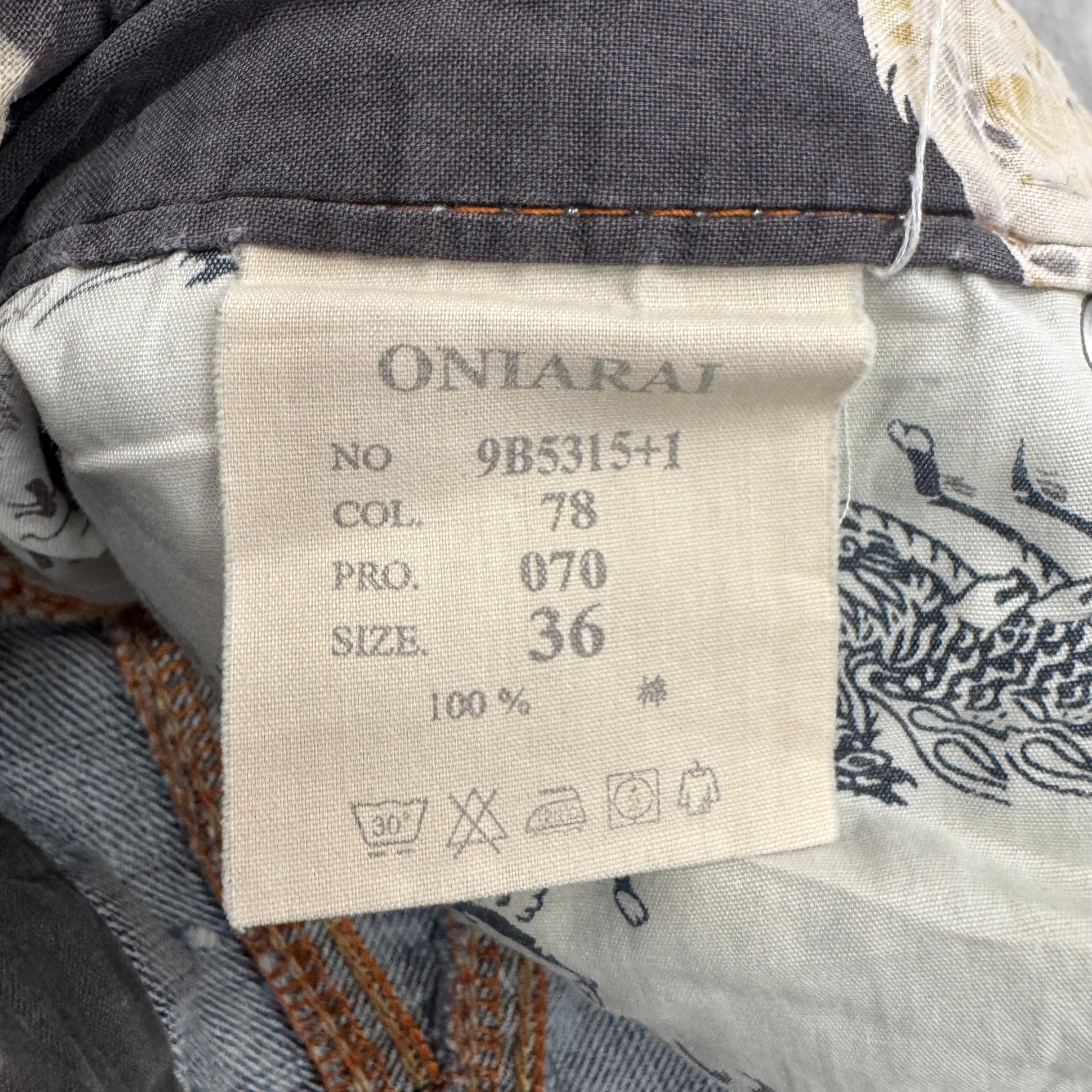 Oniarai Japanese Denim Jeans
