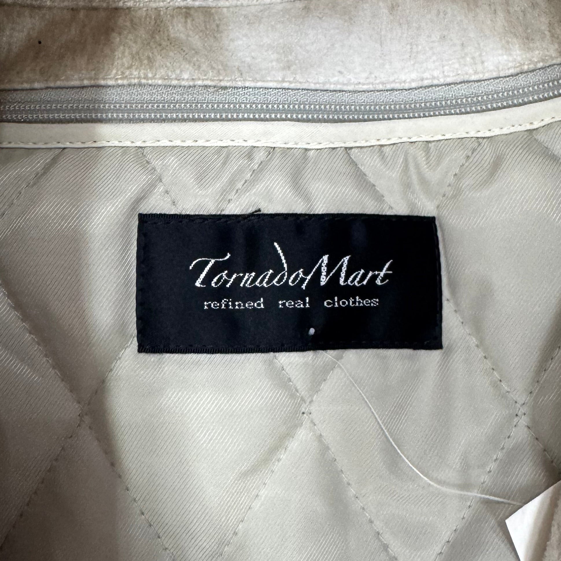 Tornado Mart Suede Trench Coat