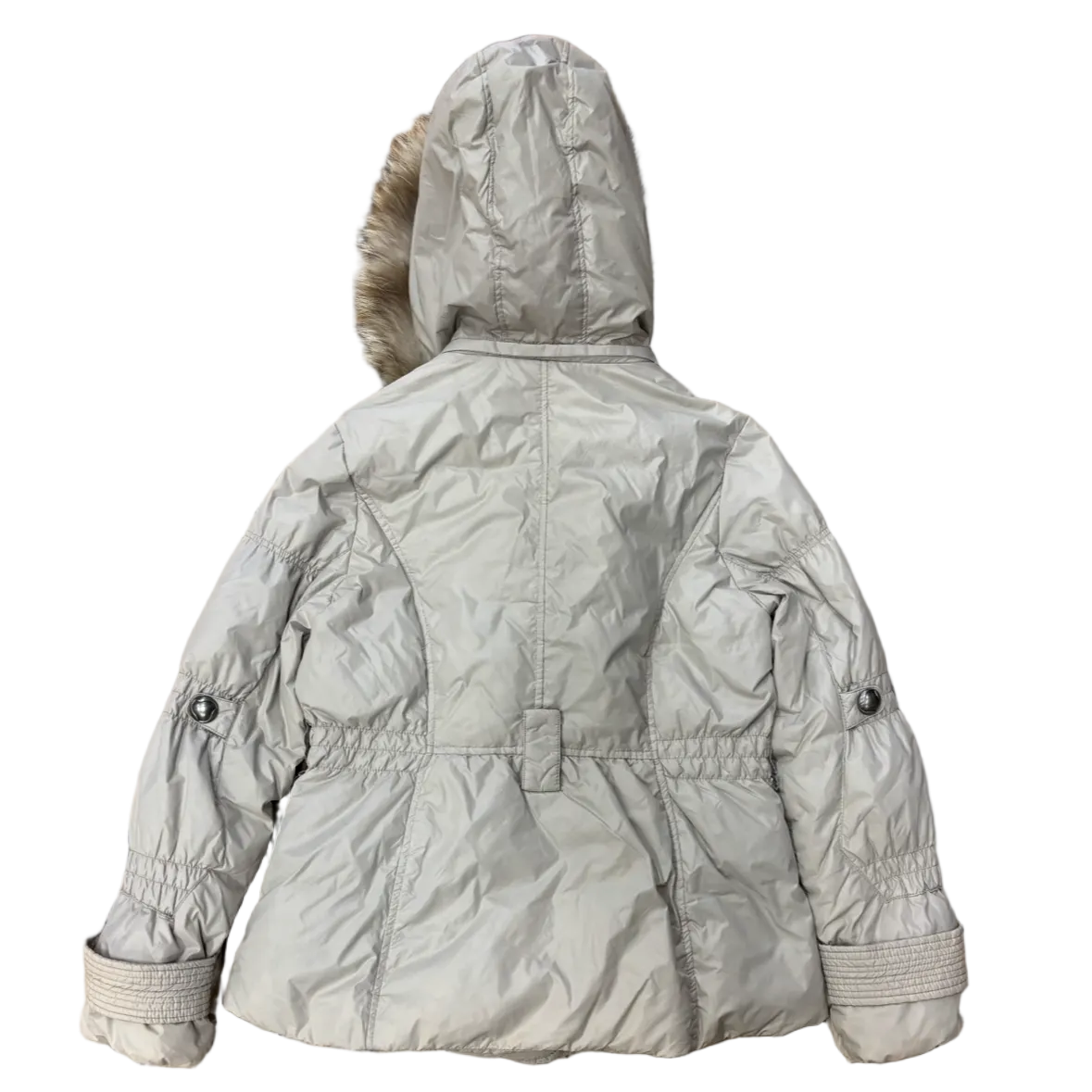Vintage Fur Multi-Button Panel Jacket