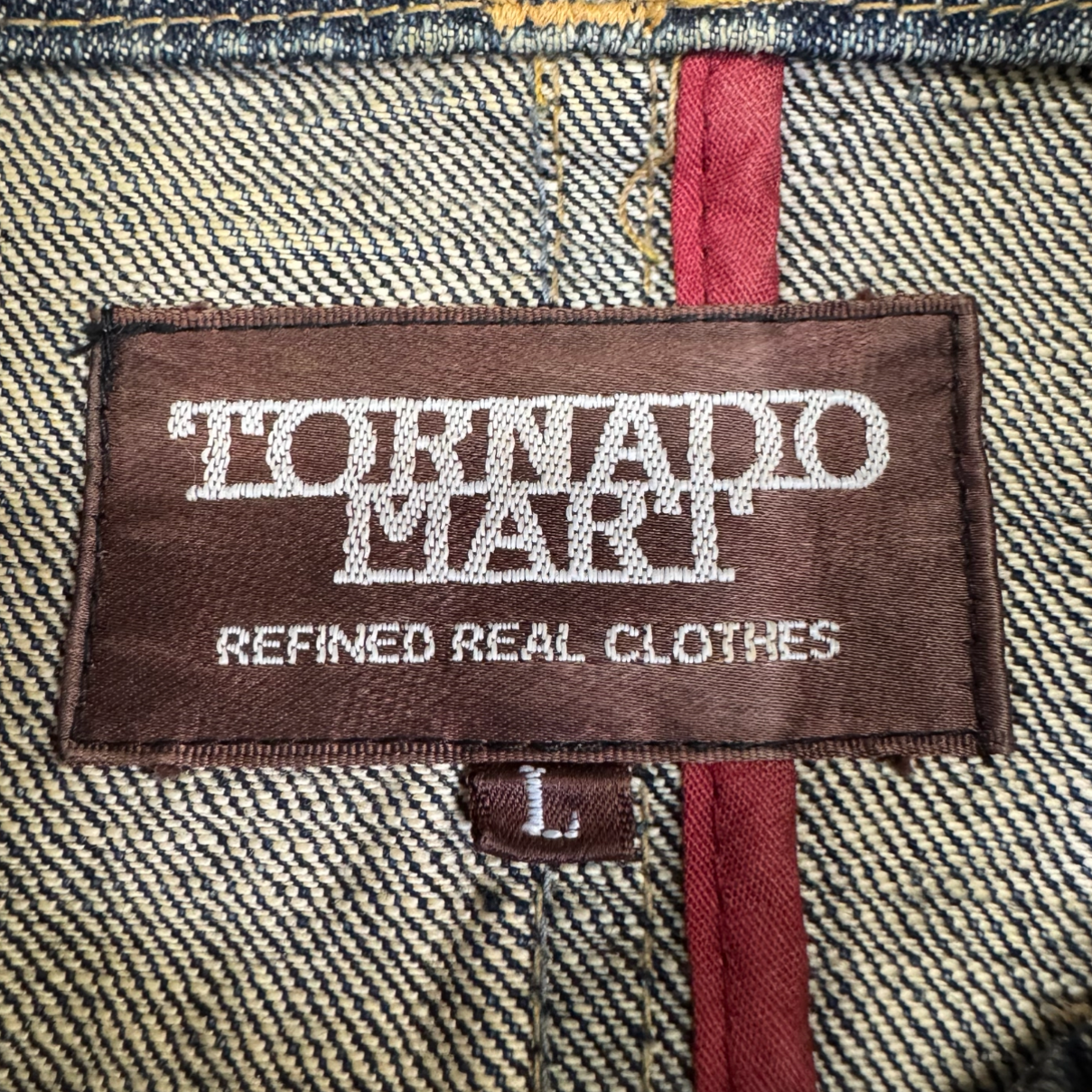Tornado Mart Denim Biker Jacket
