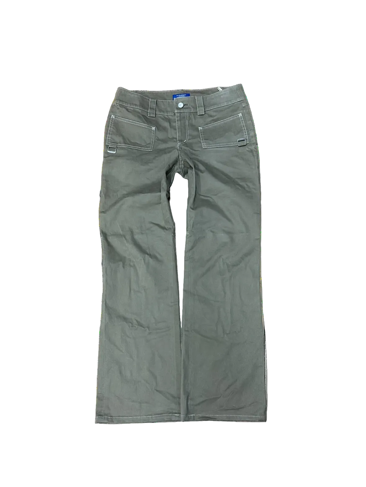 Burberry Blue Label contrast stitch jeans