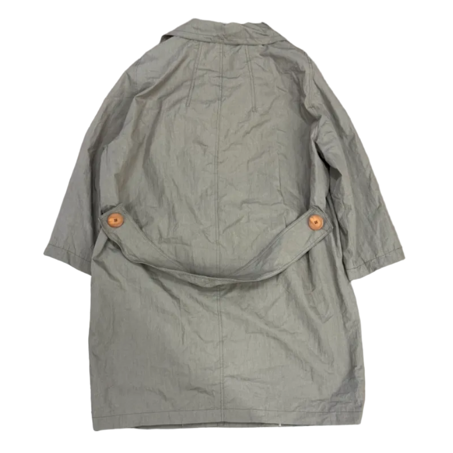 Multi Button Trench Coat