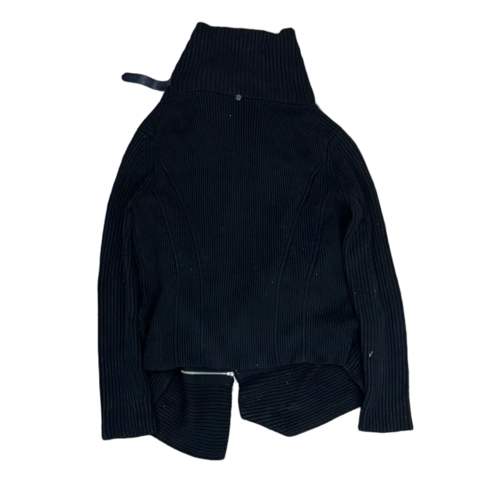 Vintage Zip High Neck Cardigan