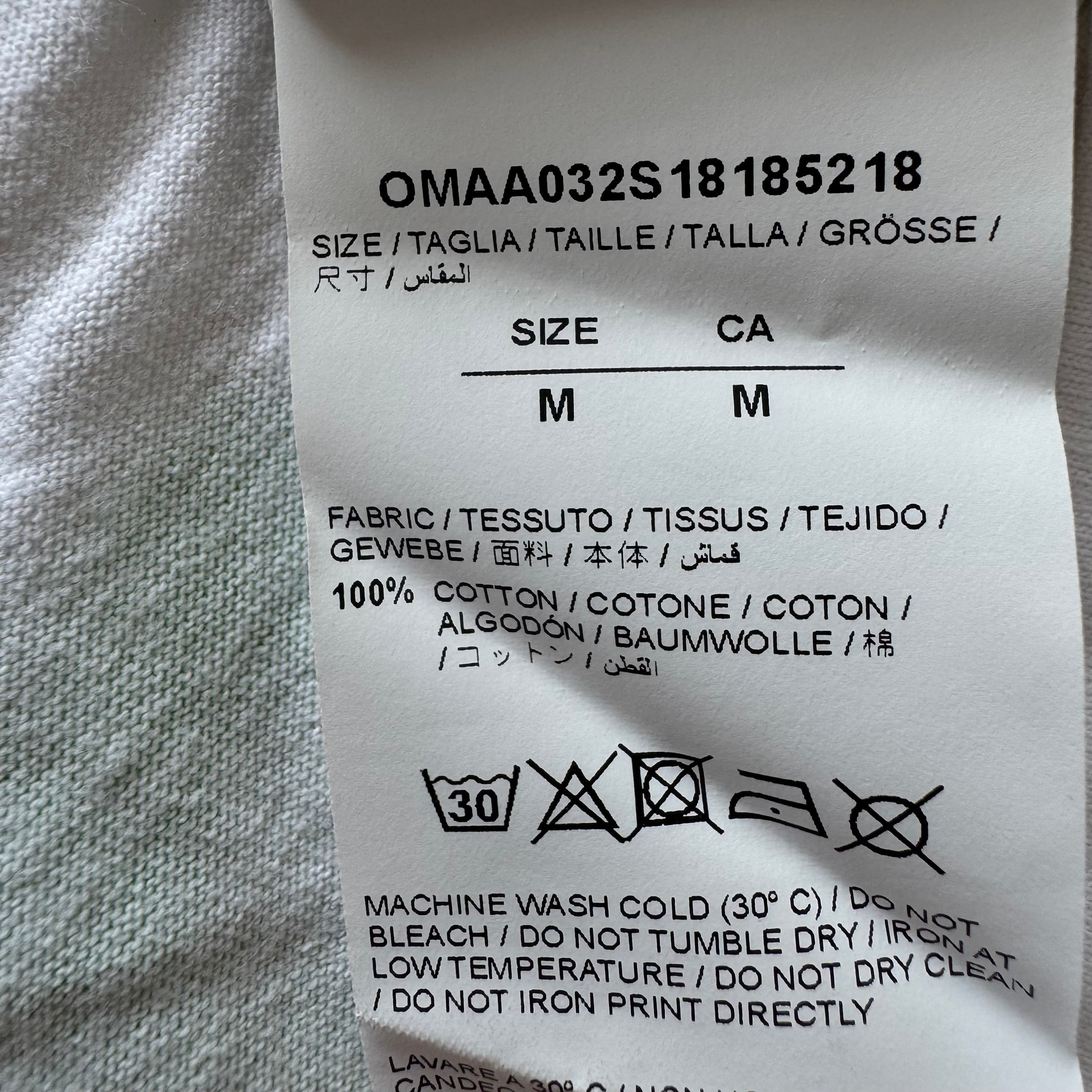 Off white Asymmetric Tee