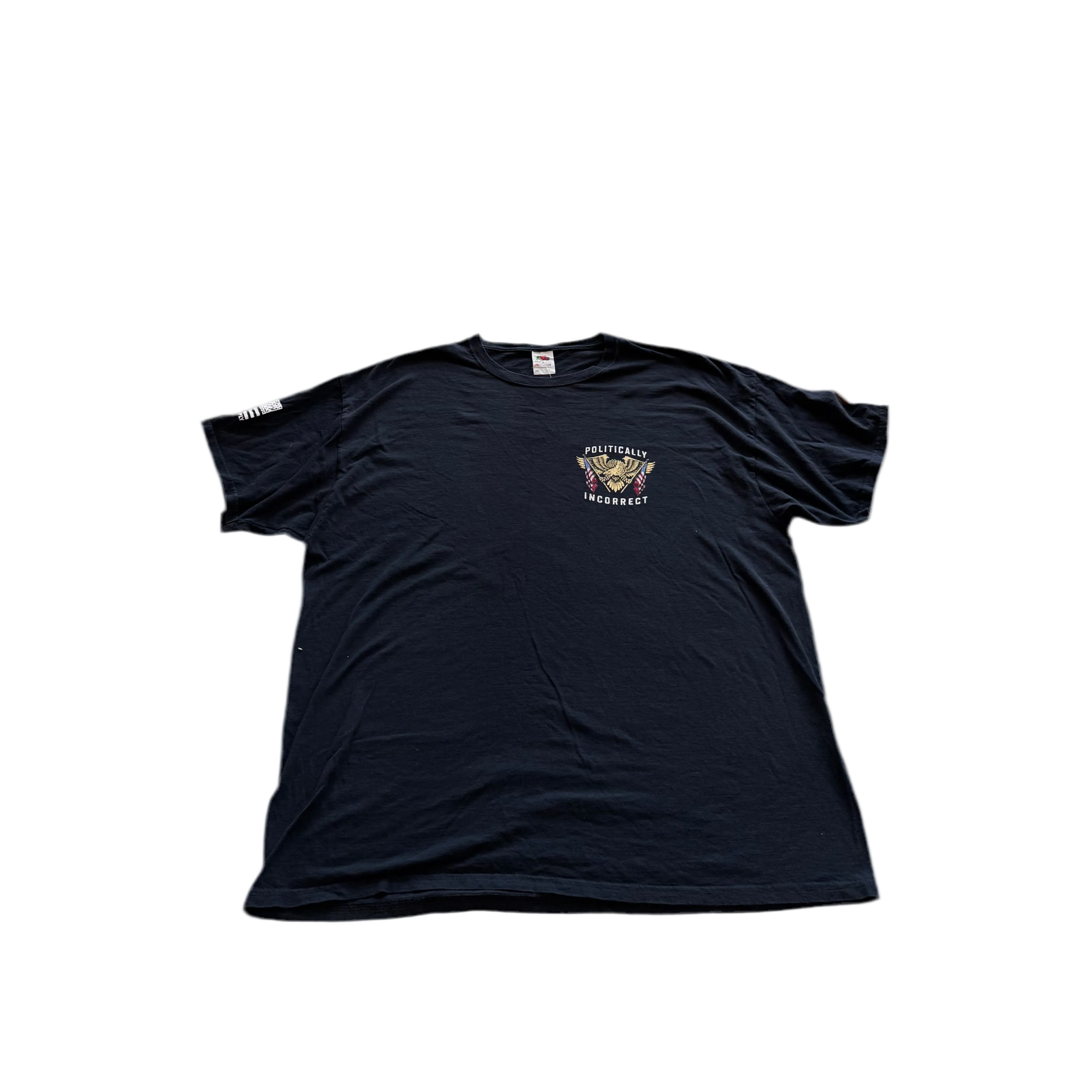 ‘Politically Incorrect’ black tee
