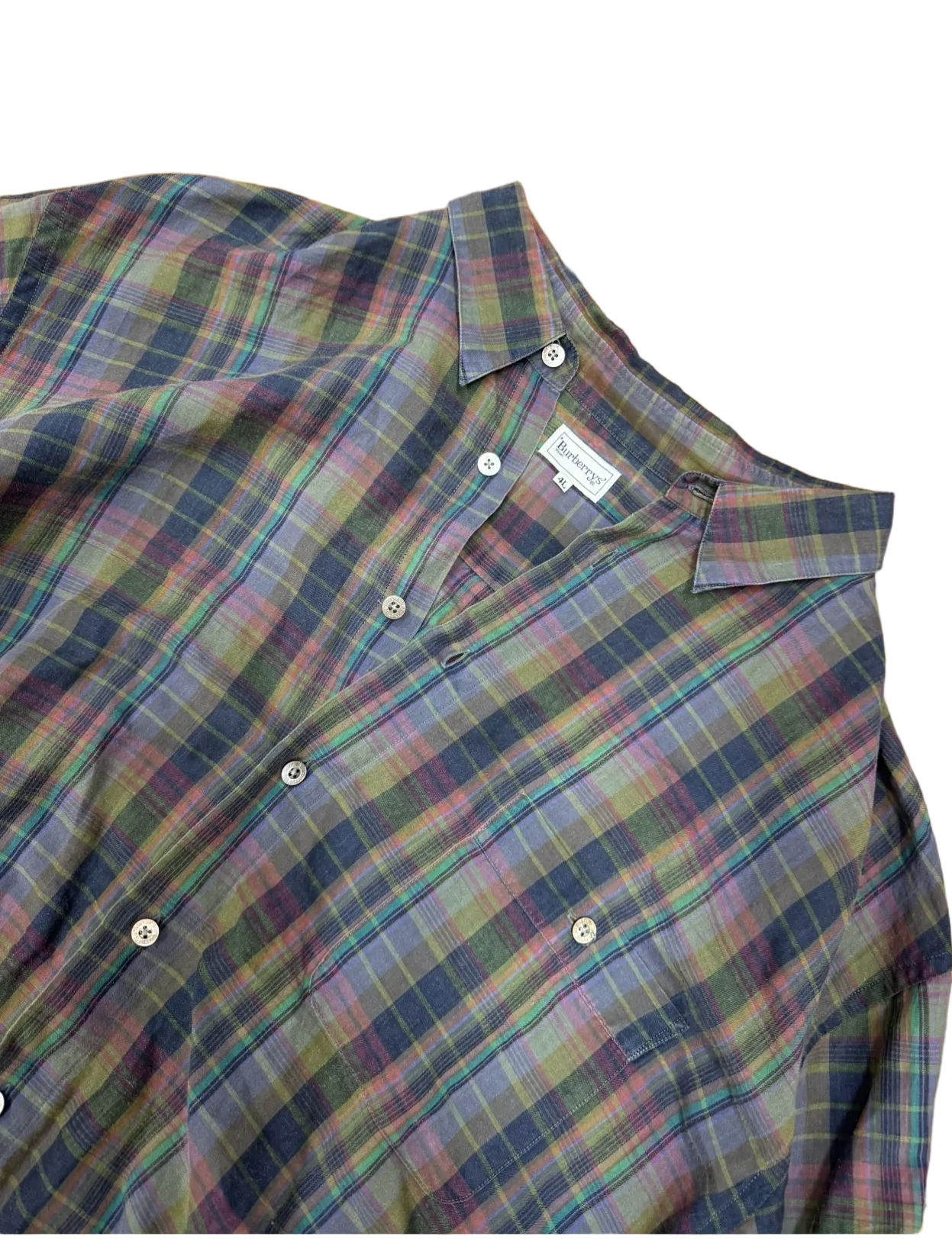 Vintage Burberry Plaid Shirt