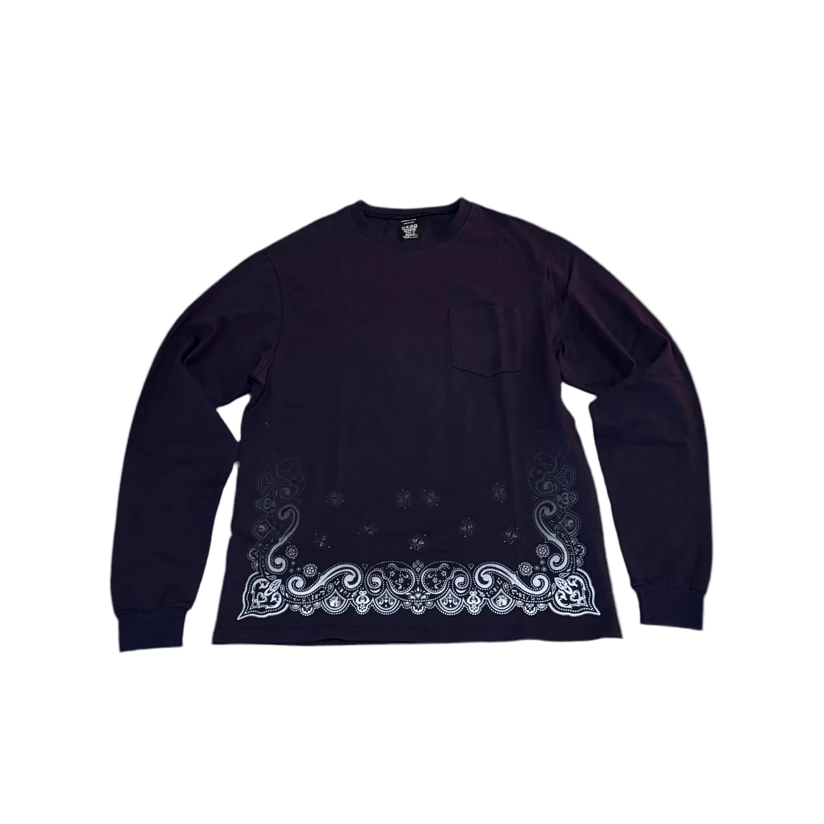 Number (N)ine long sleeve chestnut top