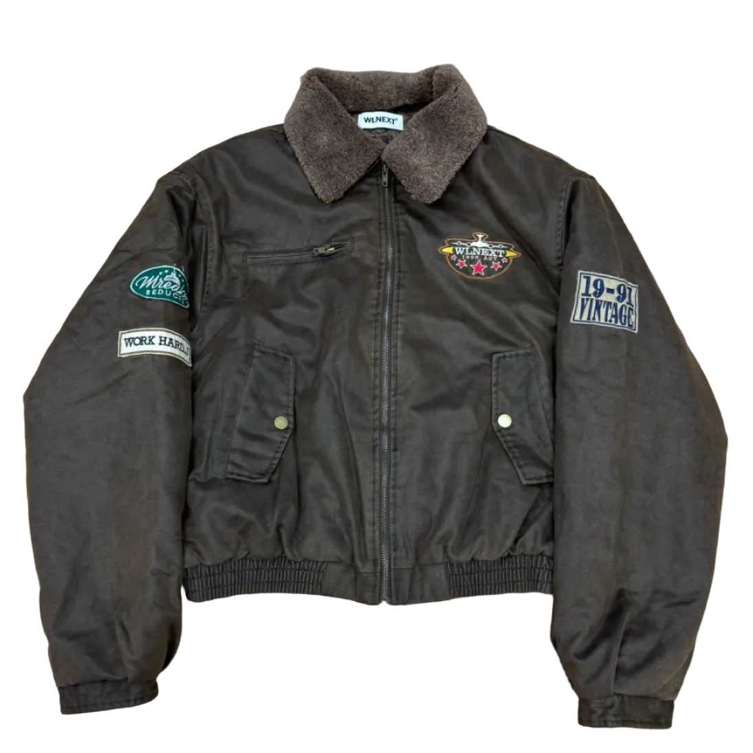 Fur Collar Flight Jacket