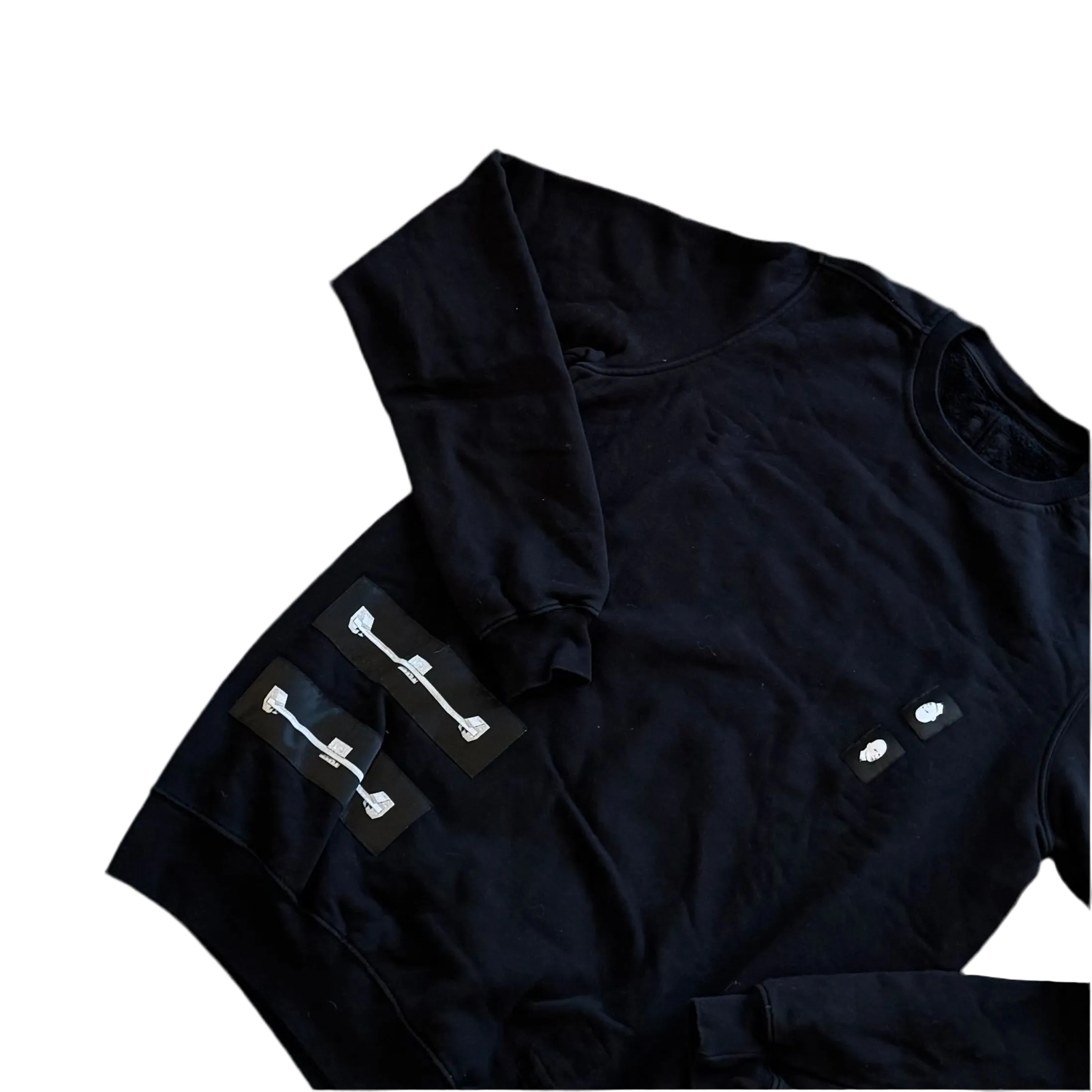 Rick Owens Drkshdw patch sweater