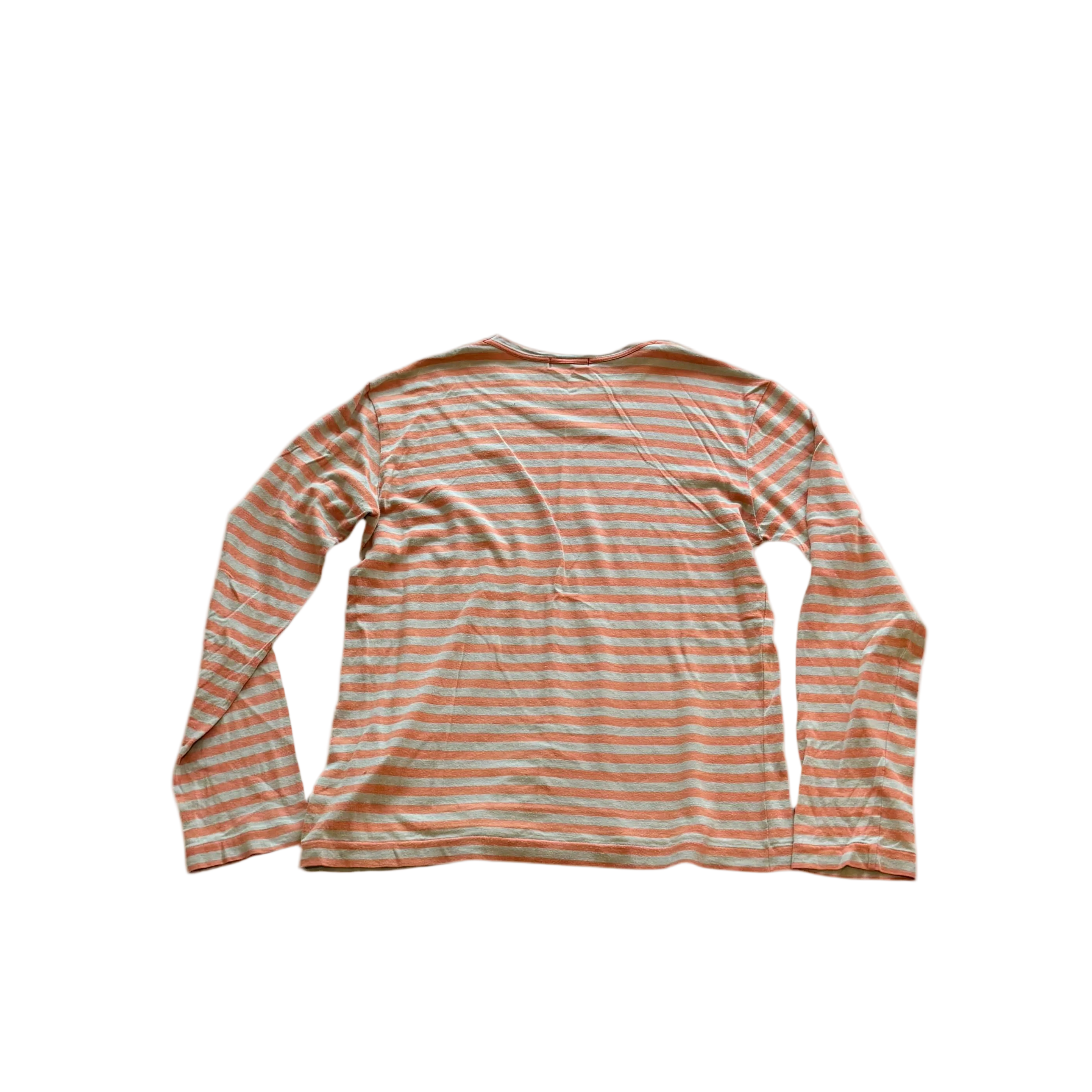 Comme des Garcon homme plus striped long sleeve top