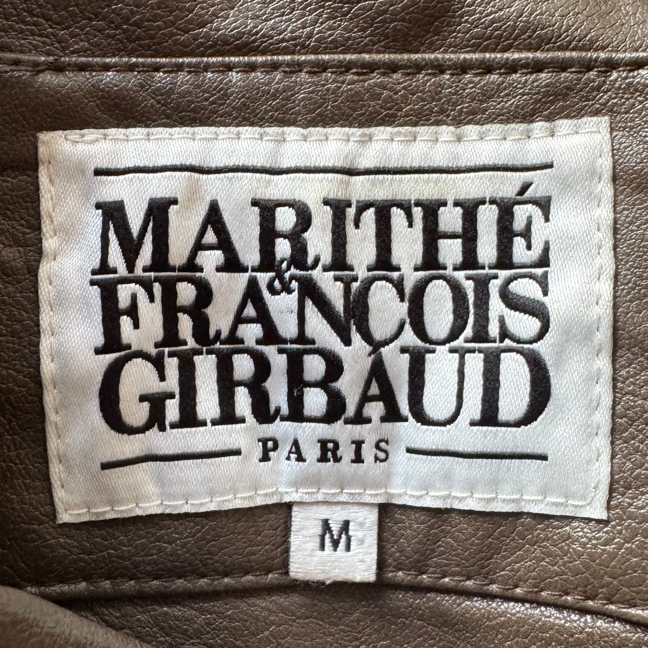 Marithe Francois Girbaud Leather Jacket