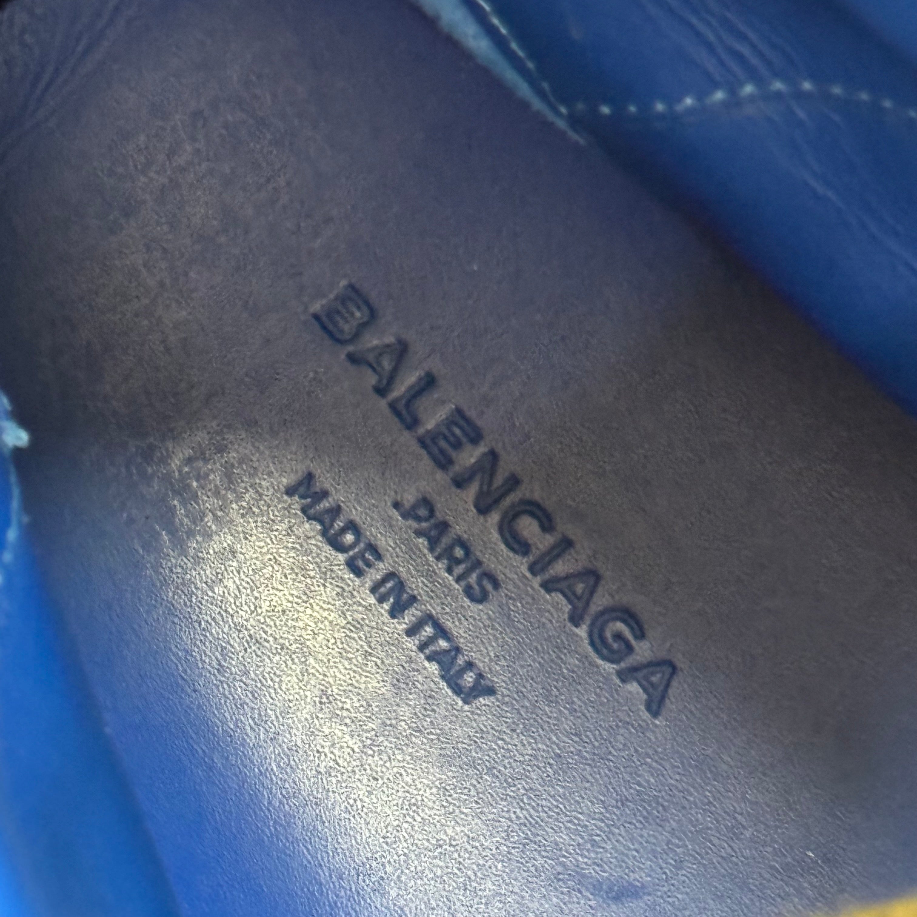 Balenciaga City High Top Panel Sneakers