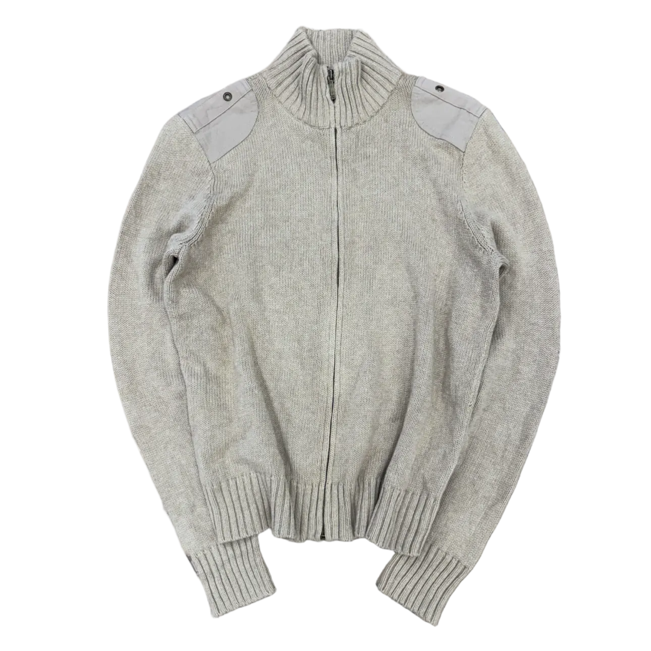 Vintage Ralph Lauren Knit Mockneck Zip Up