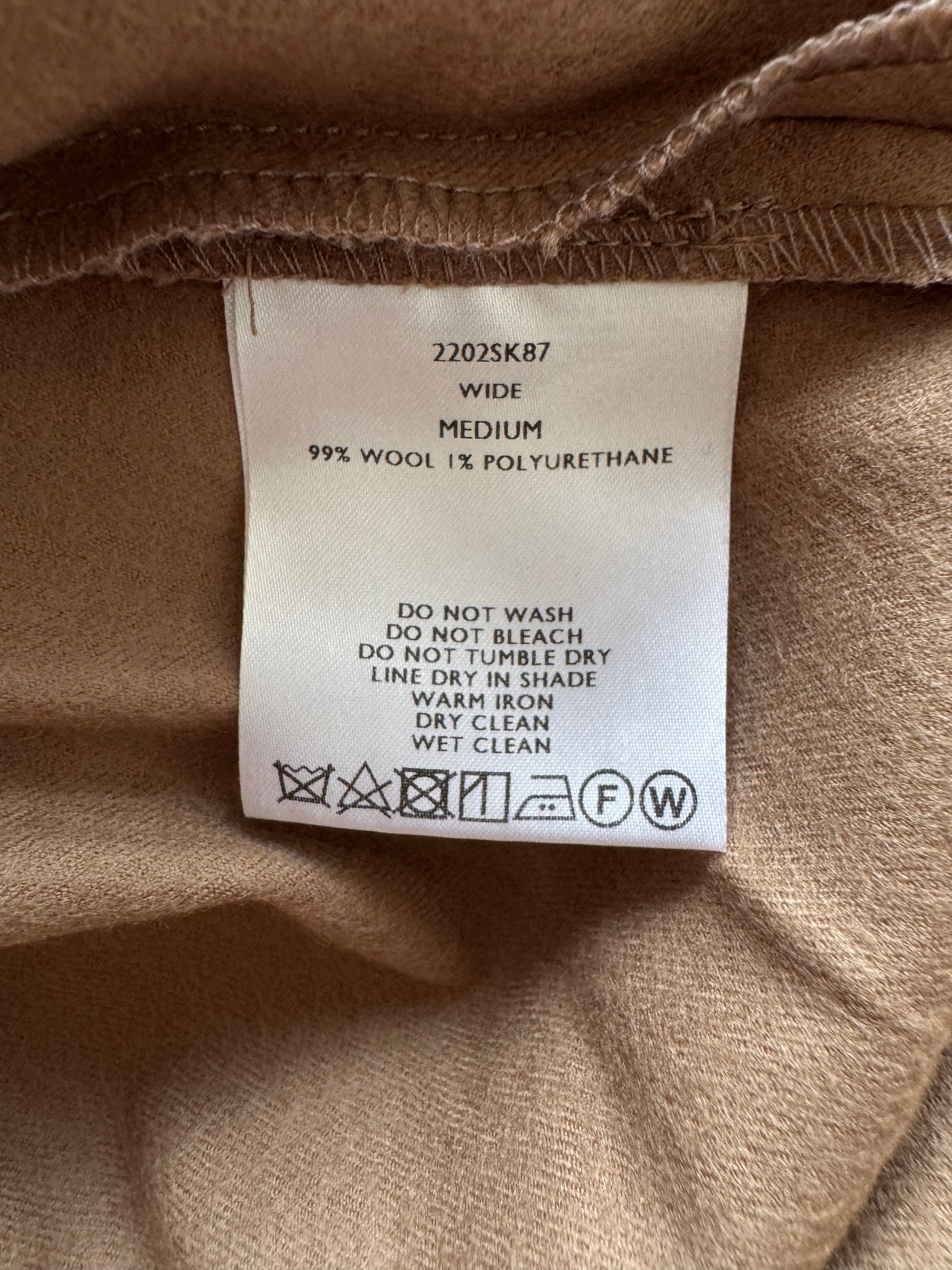 Shinya Kozuka wool wide trousers