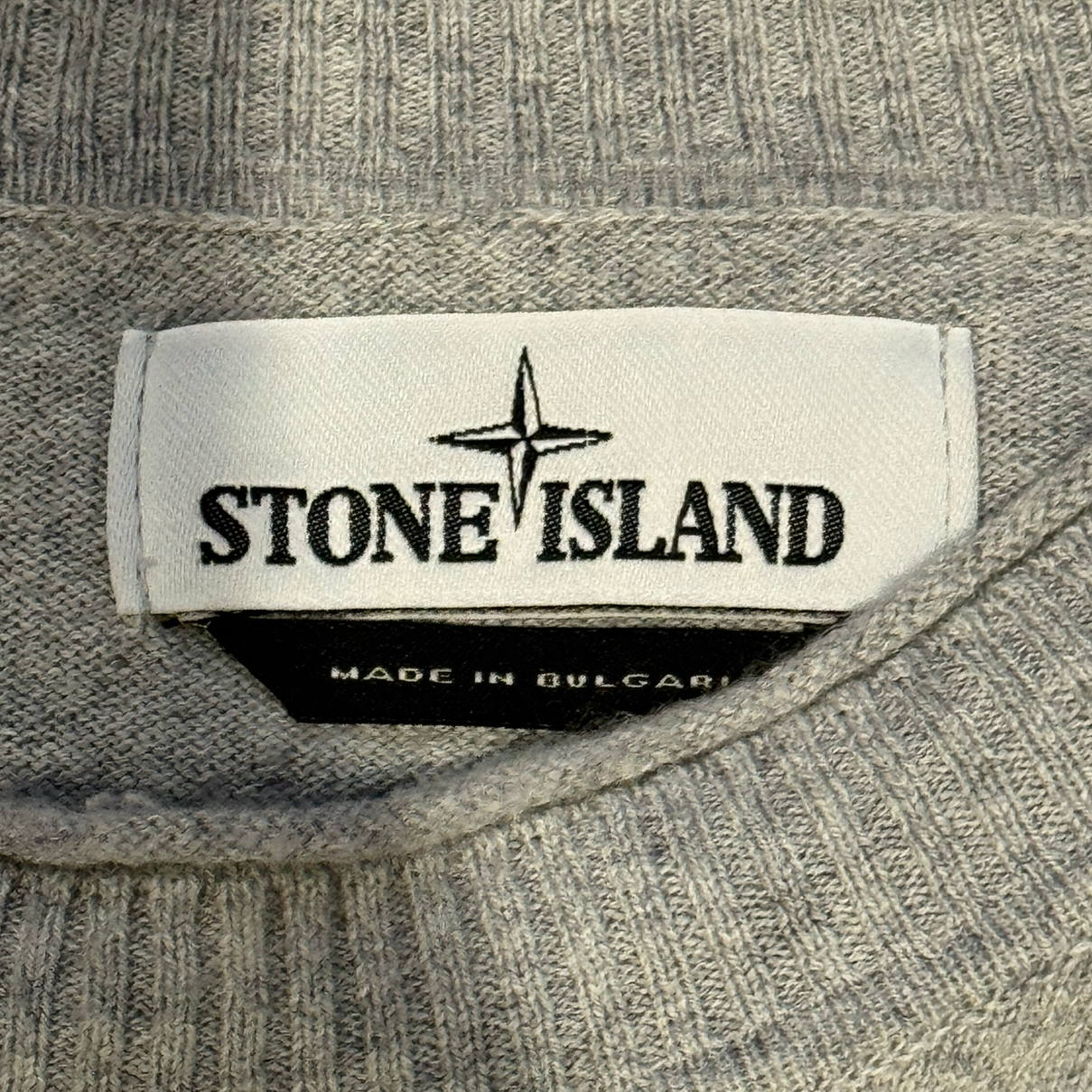 Stone Island Knit Grey Sweater