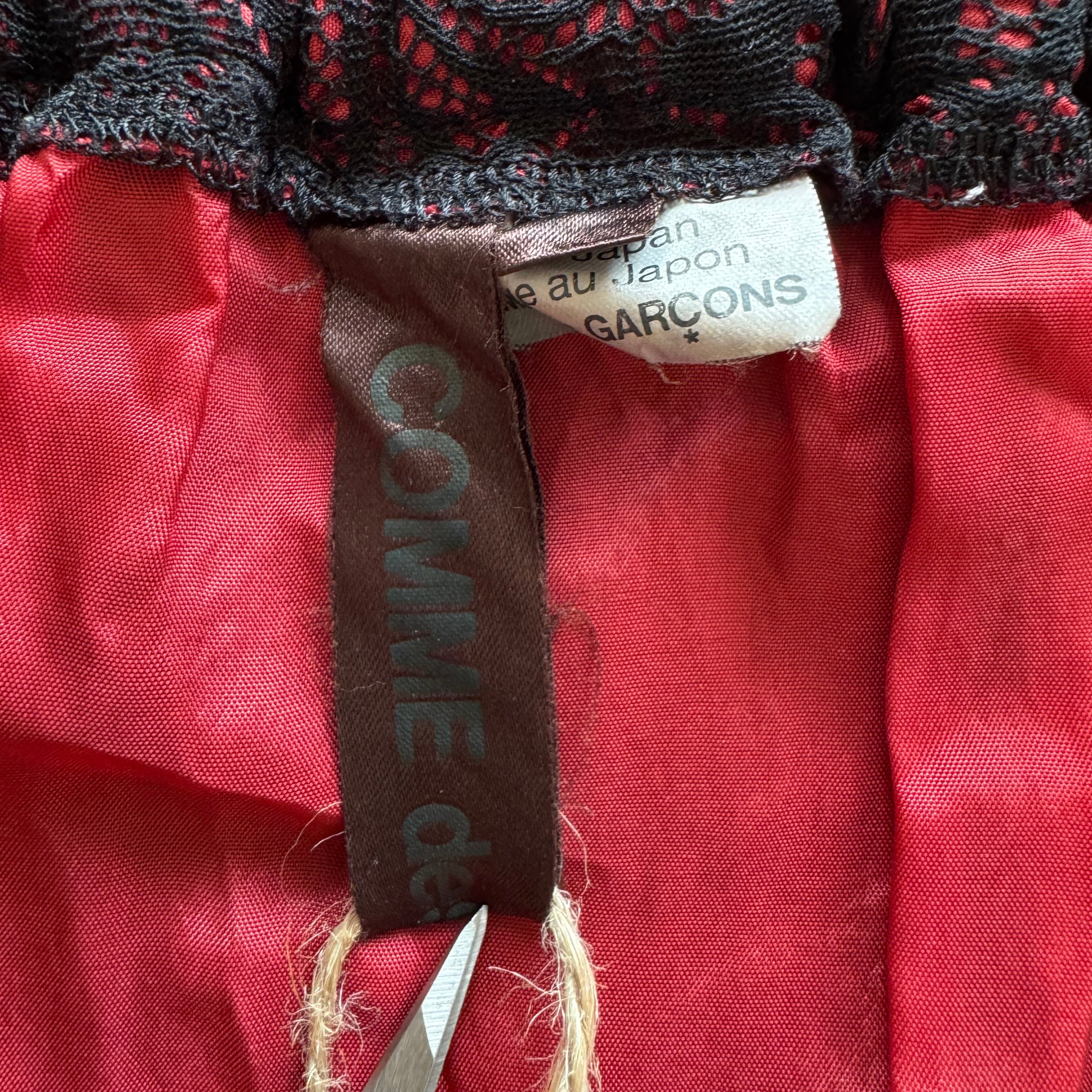 Comme Des Garcon Layered Skirt