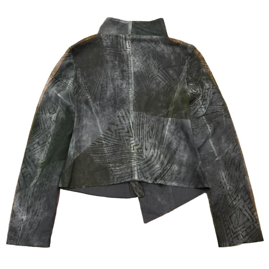 Knitted Asymmetric Jacket