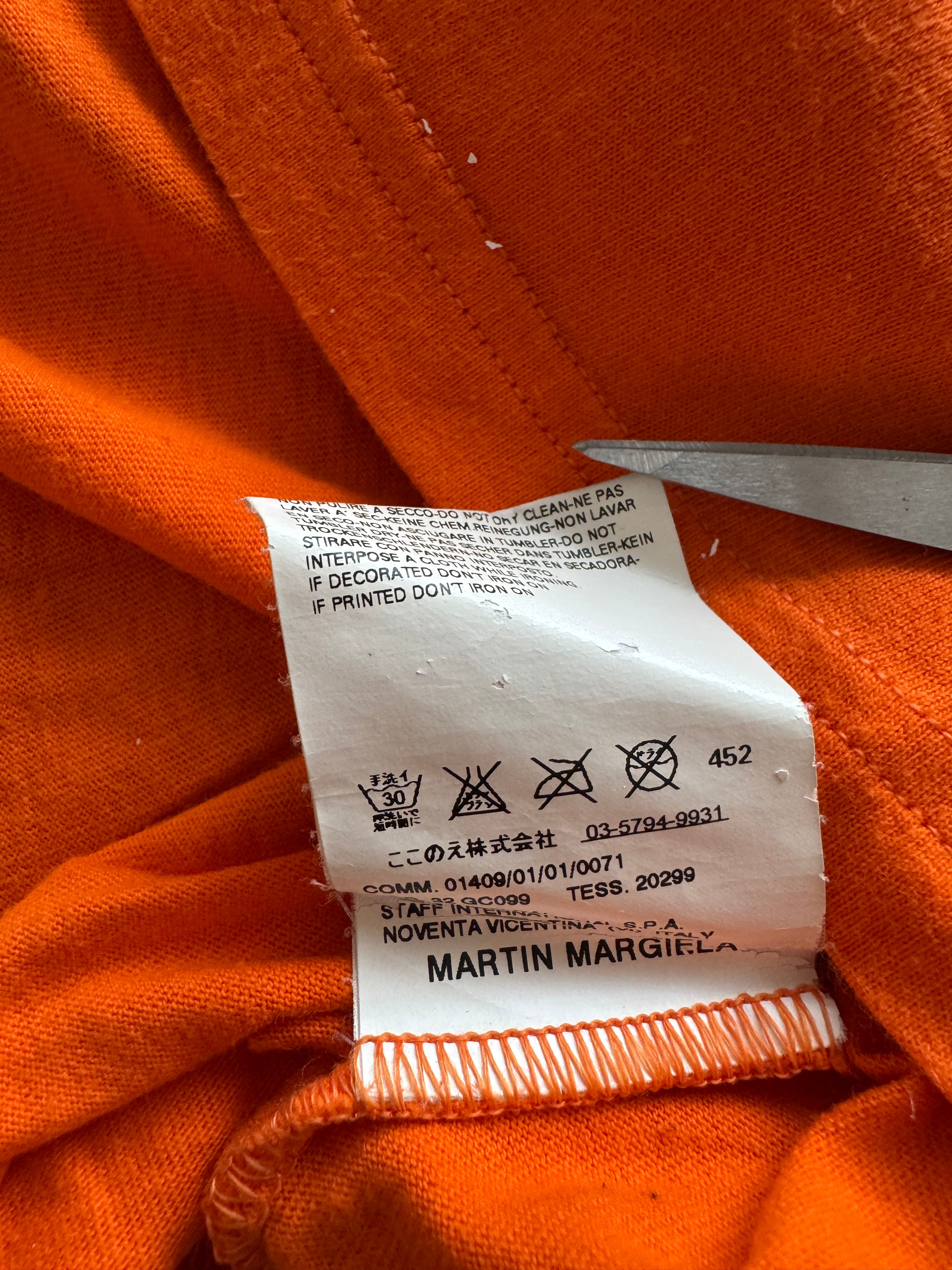 Maison Martin Margiela ‘Aids Awareness’ V neck tee