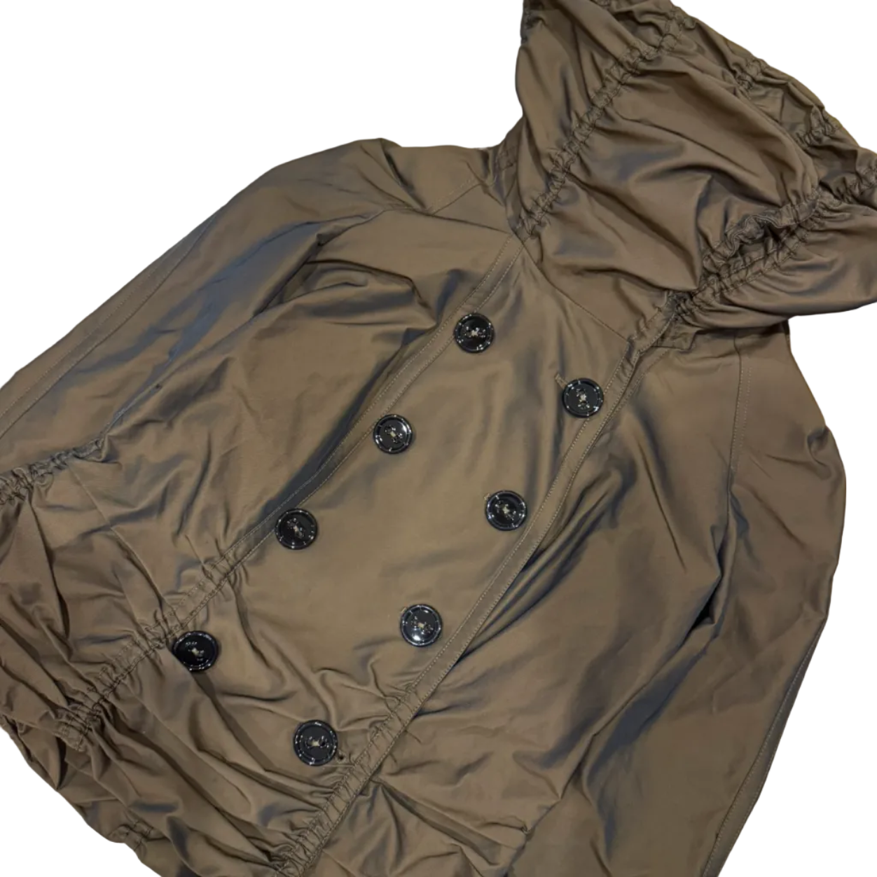 Burberry High Neck Trench Coat