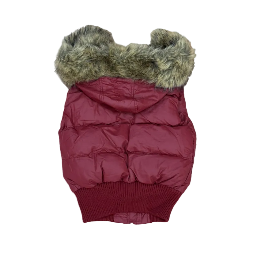 Fur Hood Gillet Vest