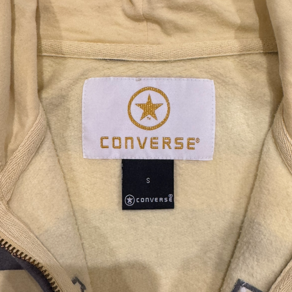 Vintage Converse Stripped Zip Up Hoodie