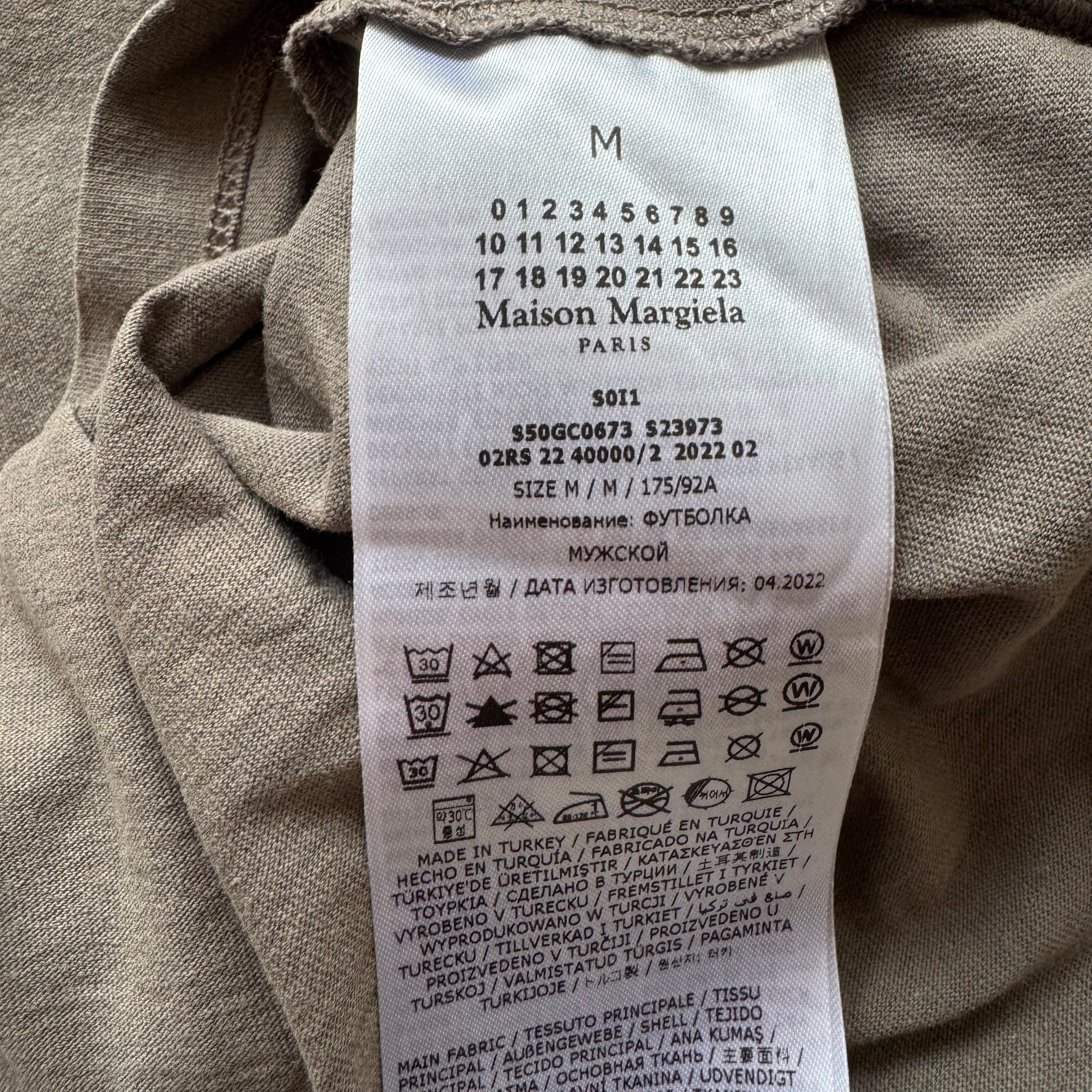 Maison Margiela Organic Cotton Tee