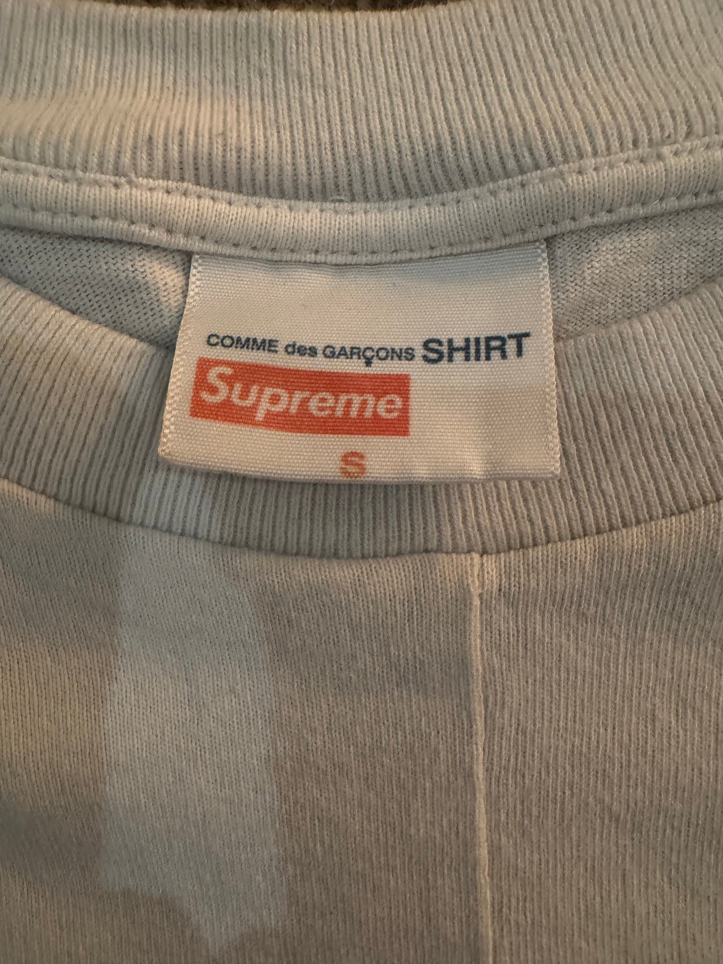 Supreme x Comme des Garcon Shirt box logo tee