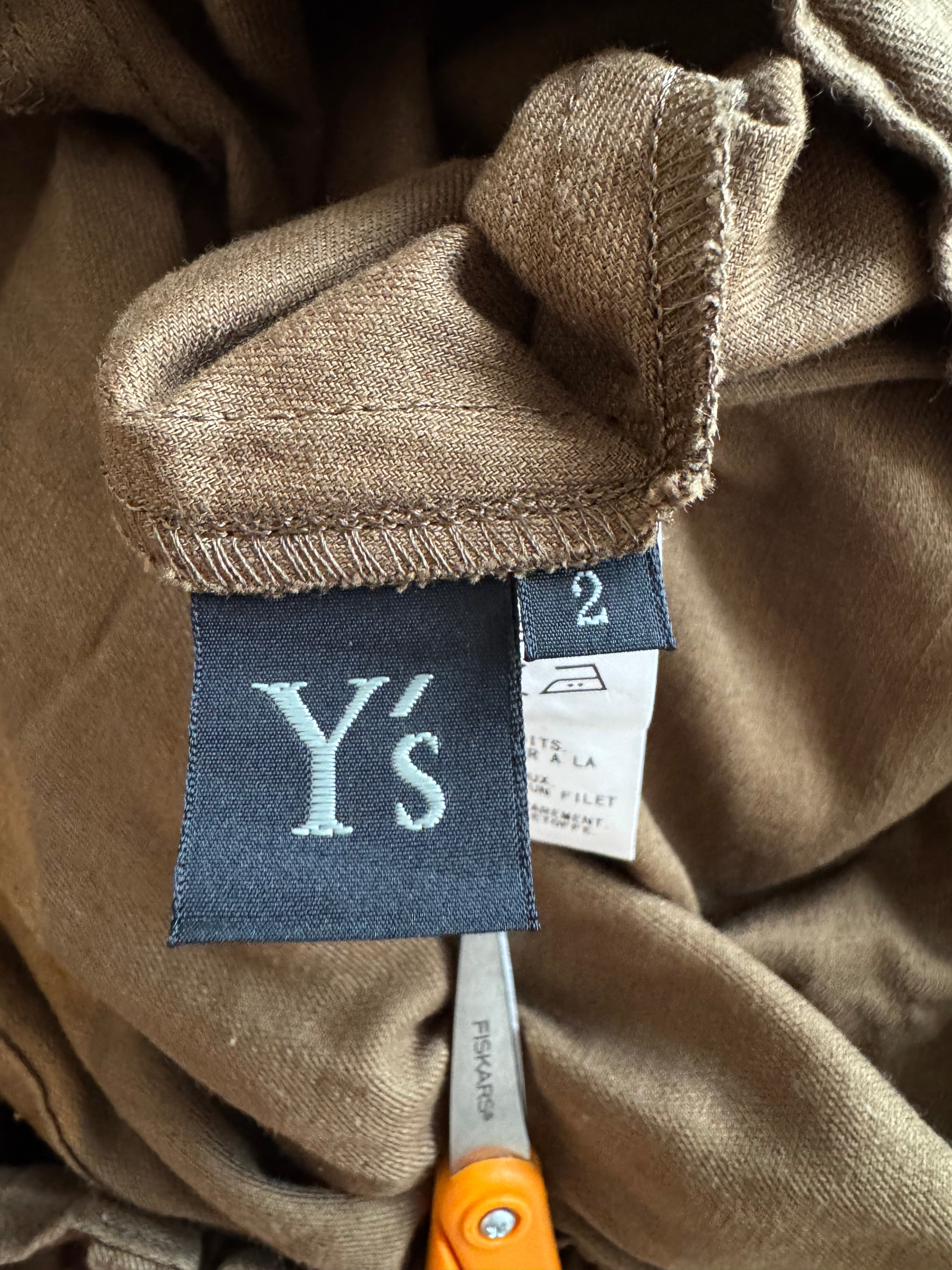 Y’s ultra wide leg shorts