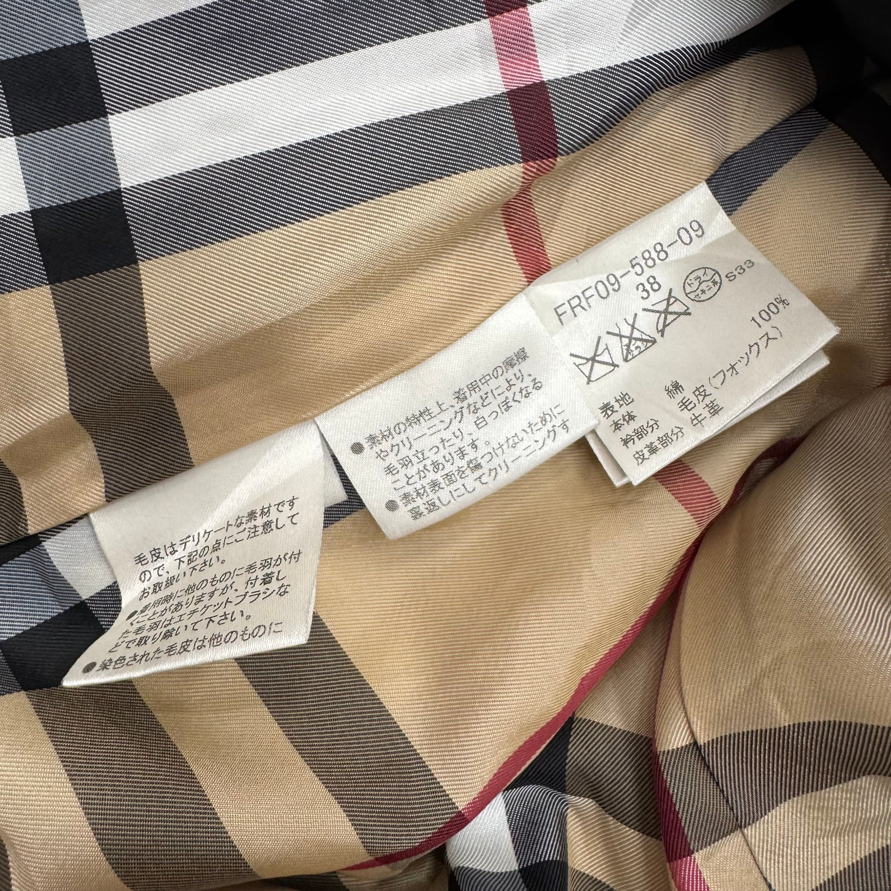 Burberry Blue Label Quilted Puffer Coat