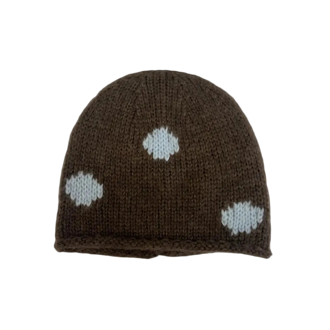 Knit Brown Beanie