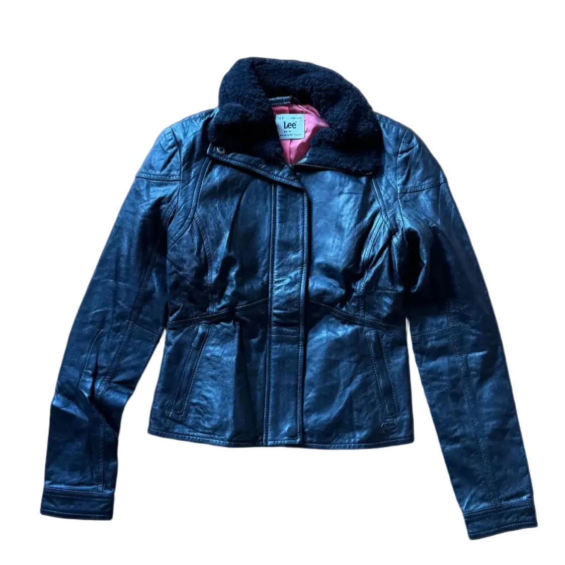 Sample Lee Leather Fur Jacket