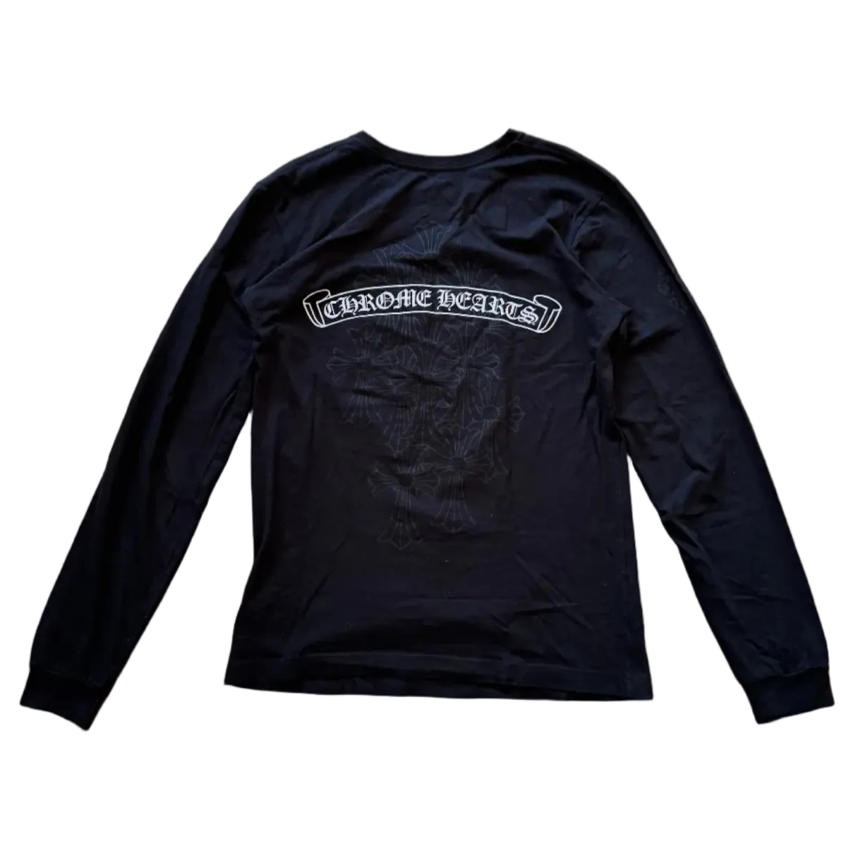 Chrome Hearts Scroll Logo Long Sleeve