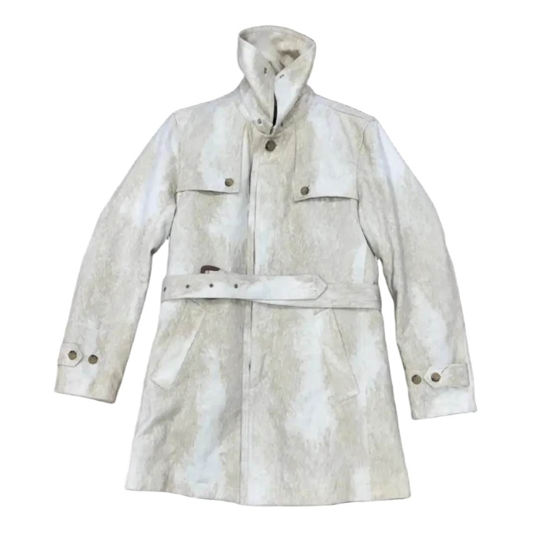 Tornado Mart Suede Trench Coat