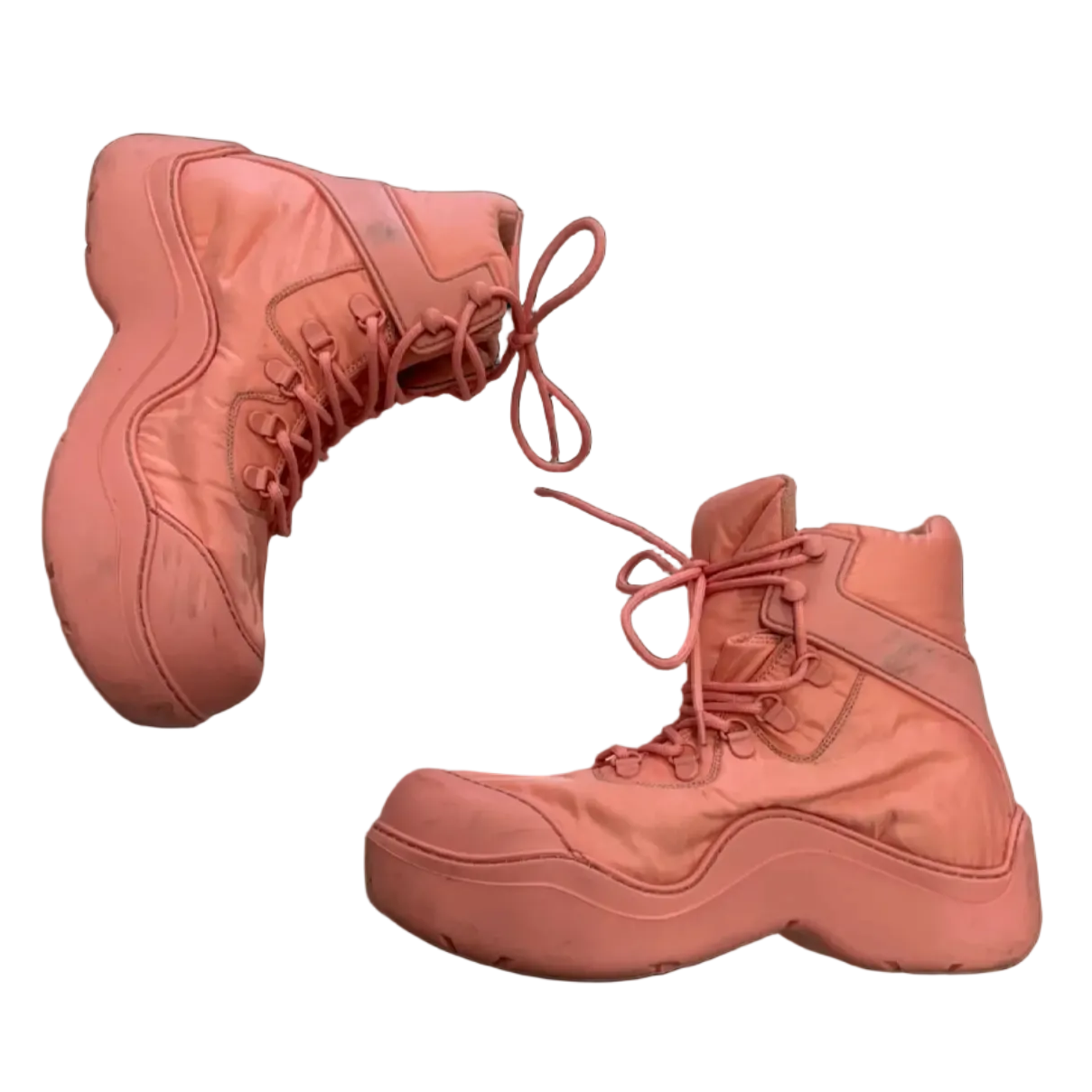 Bottega Veneta Puddle Lace Up Boots